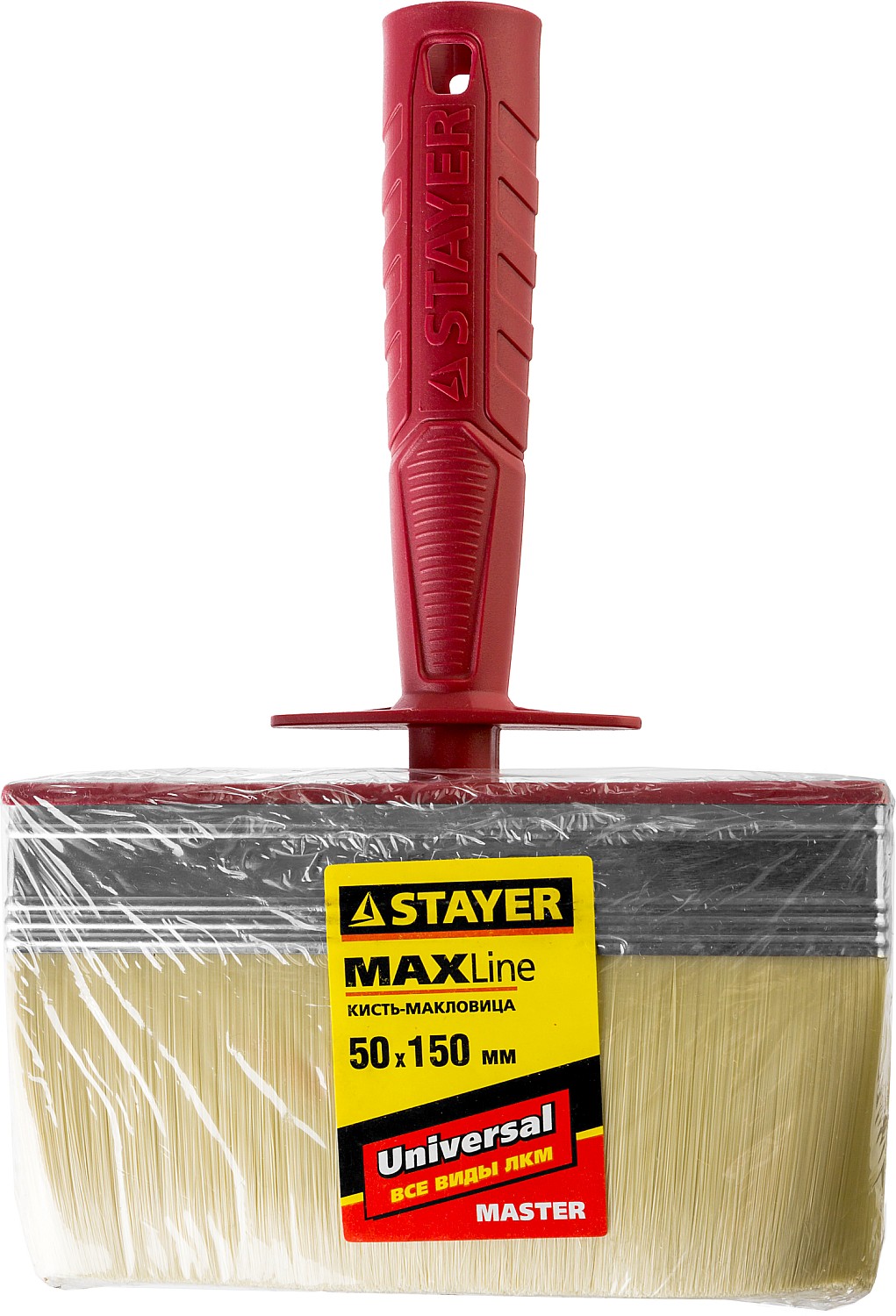 STAYER UNIVERSAL, 5 х 15 см, светлая щетина, пластмассовый корпус, все виды ЛКМ, макловица (01824-15) — фото 3