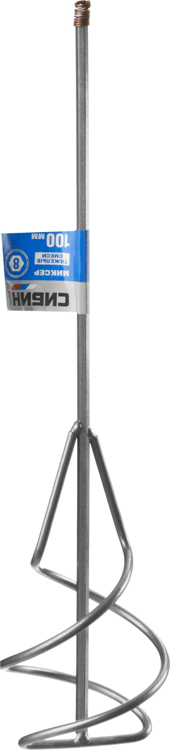 СИБИН 100 х 450 мм, шестигранный хвостовик, миксер для песчано-гравийных смесей (06048-10-45) — фото 3