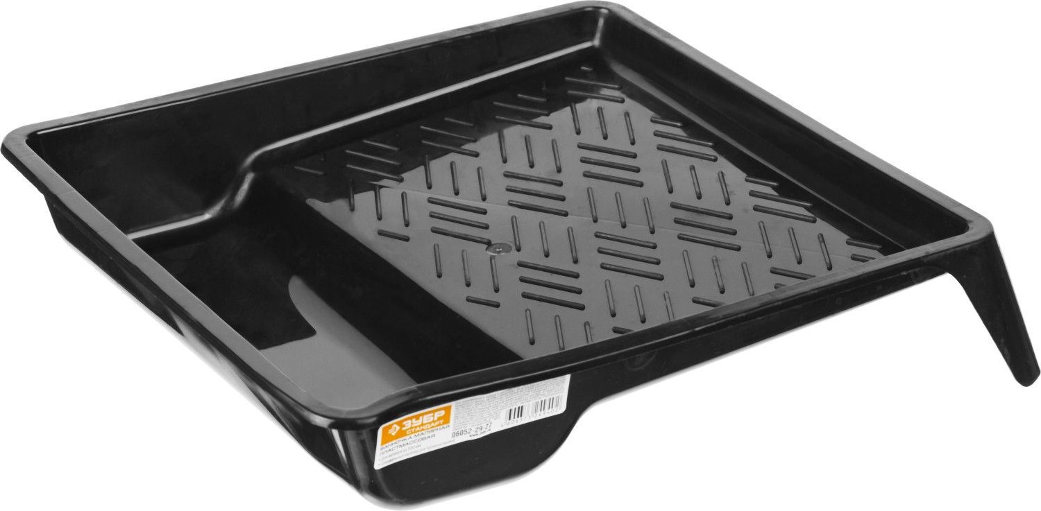 ЗУБР 200 мм, 270 х 290 мм, 0.25 л, пластмассовая, малярная ванночка (06052-29-27) — фото 2