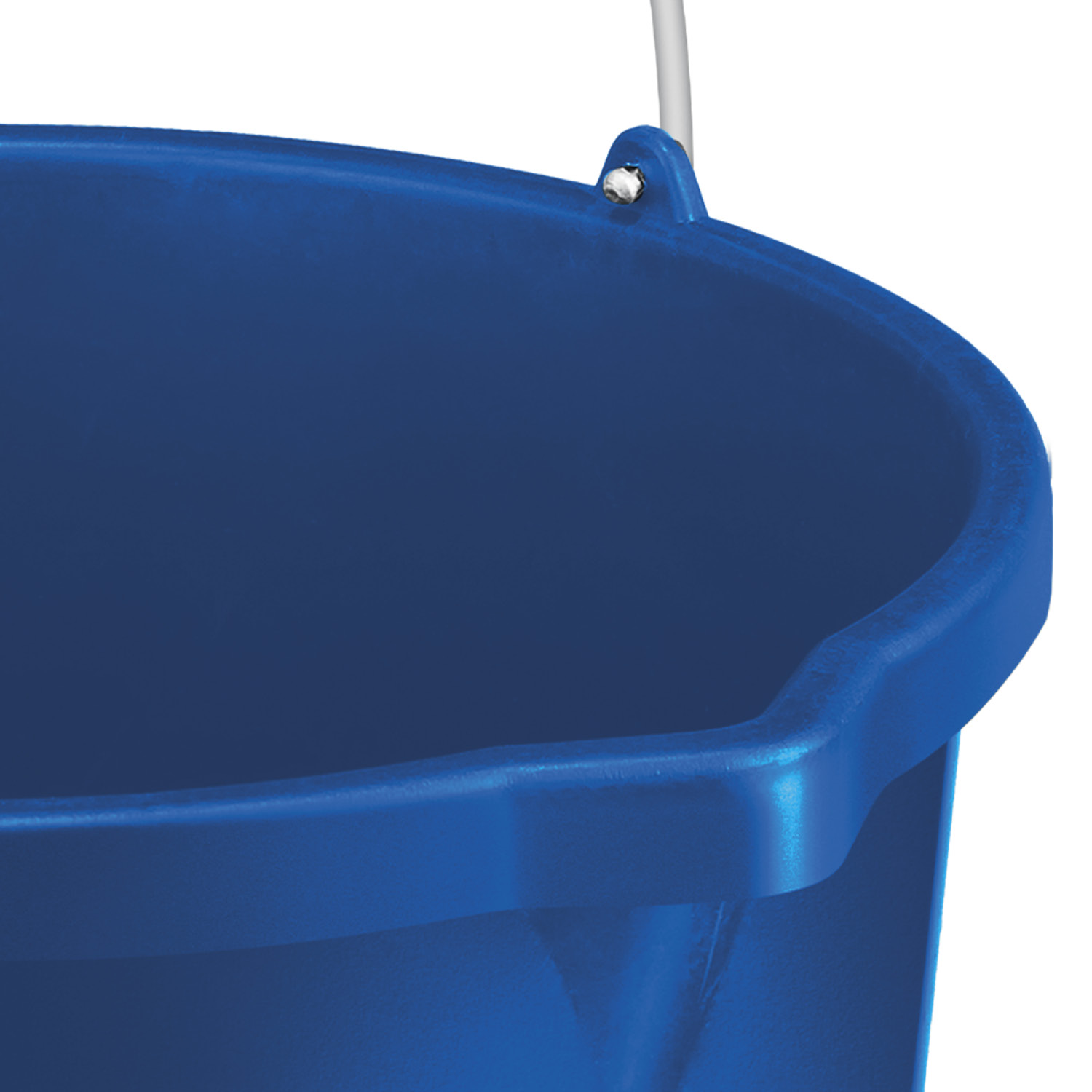 ЗУБР 12 л, первичный высокопрочный пластик, с носиком, усиленное строительное ведро, Профессионал (06091-12) — фото 4