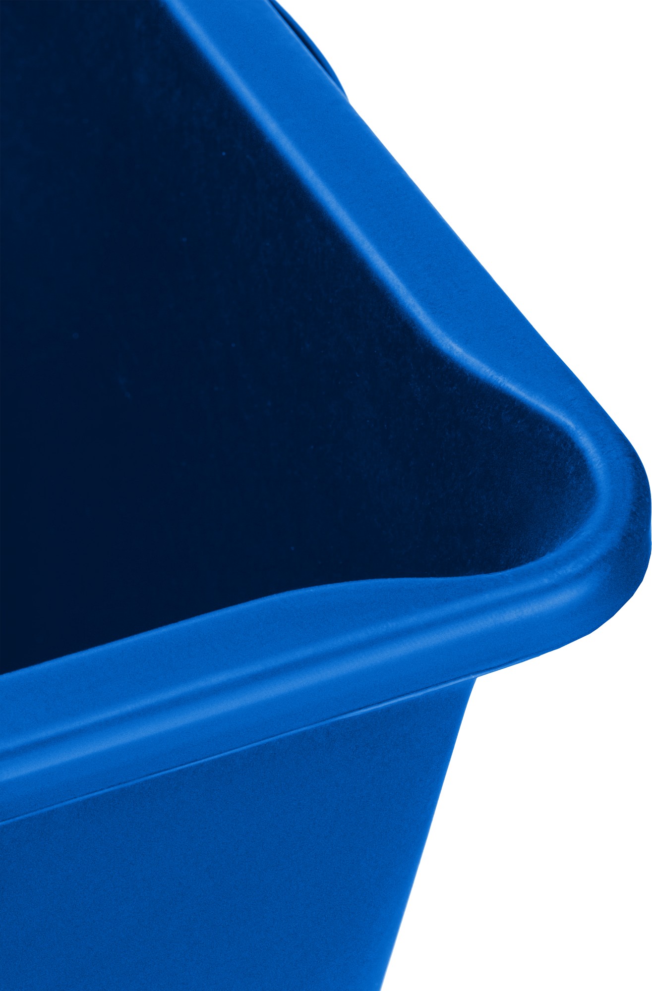 ЗУБР 90 л, первичный высокопрочный пластик, усиленный прямоугольный строительный таз (06096-90) — фото 4