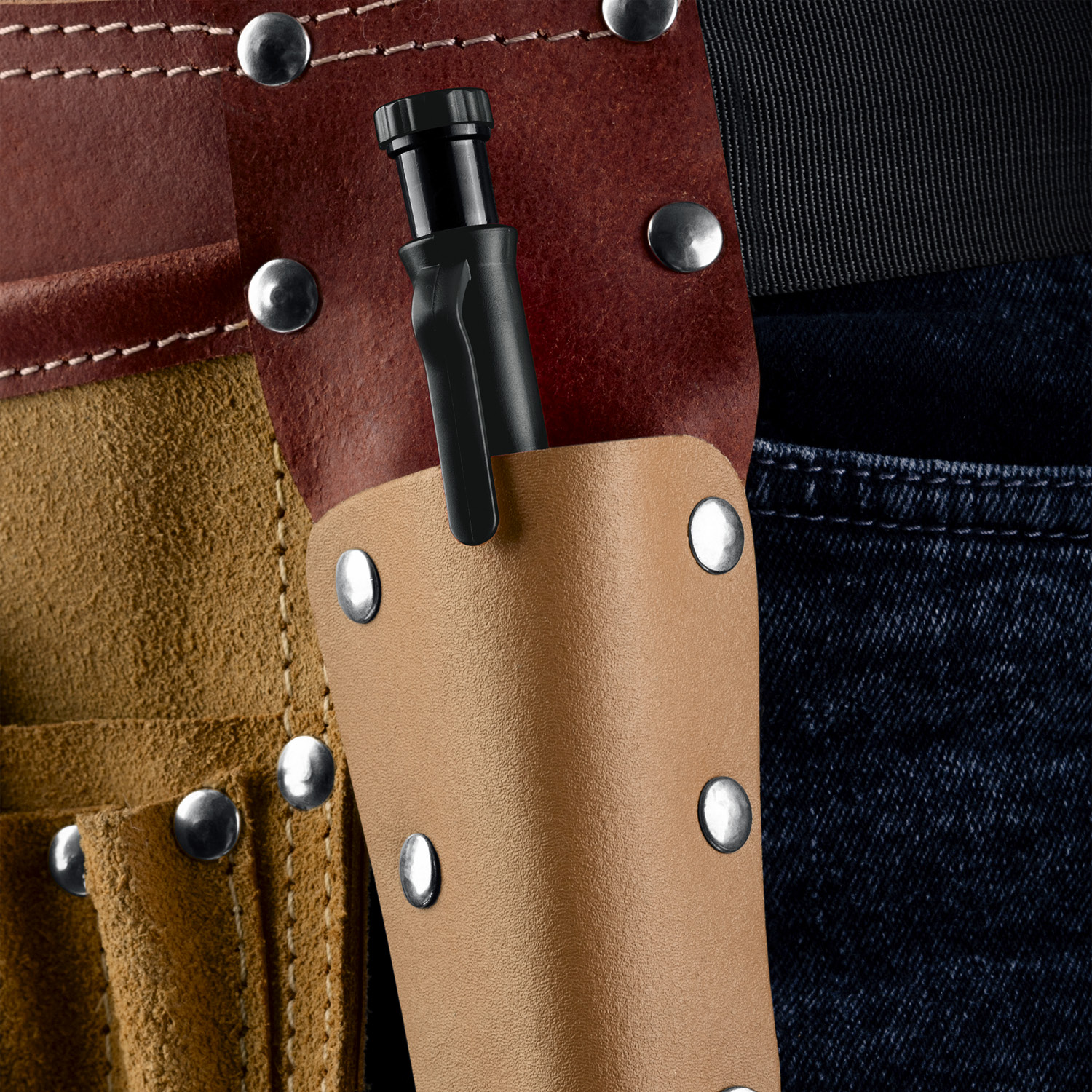 ЗУБР АСК черный, d 2,8 мм, HB, 6 сменных грифелей, автоматический карандаш (06311-2) — фото 8