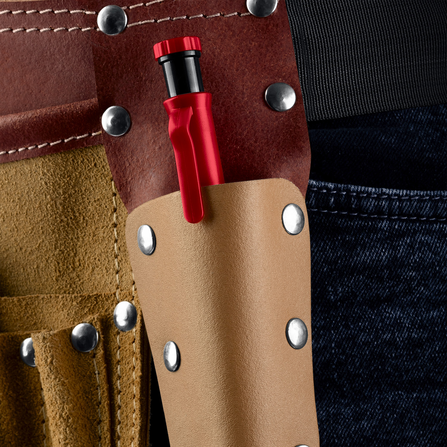 ЗУБР АСК красный, d 2,8 мм, HB, 6 сменных грифелей, автоматический карандаш (06311-3) — фото 8