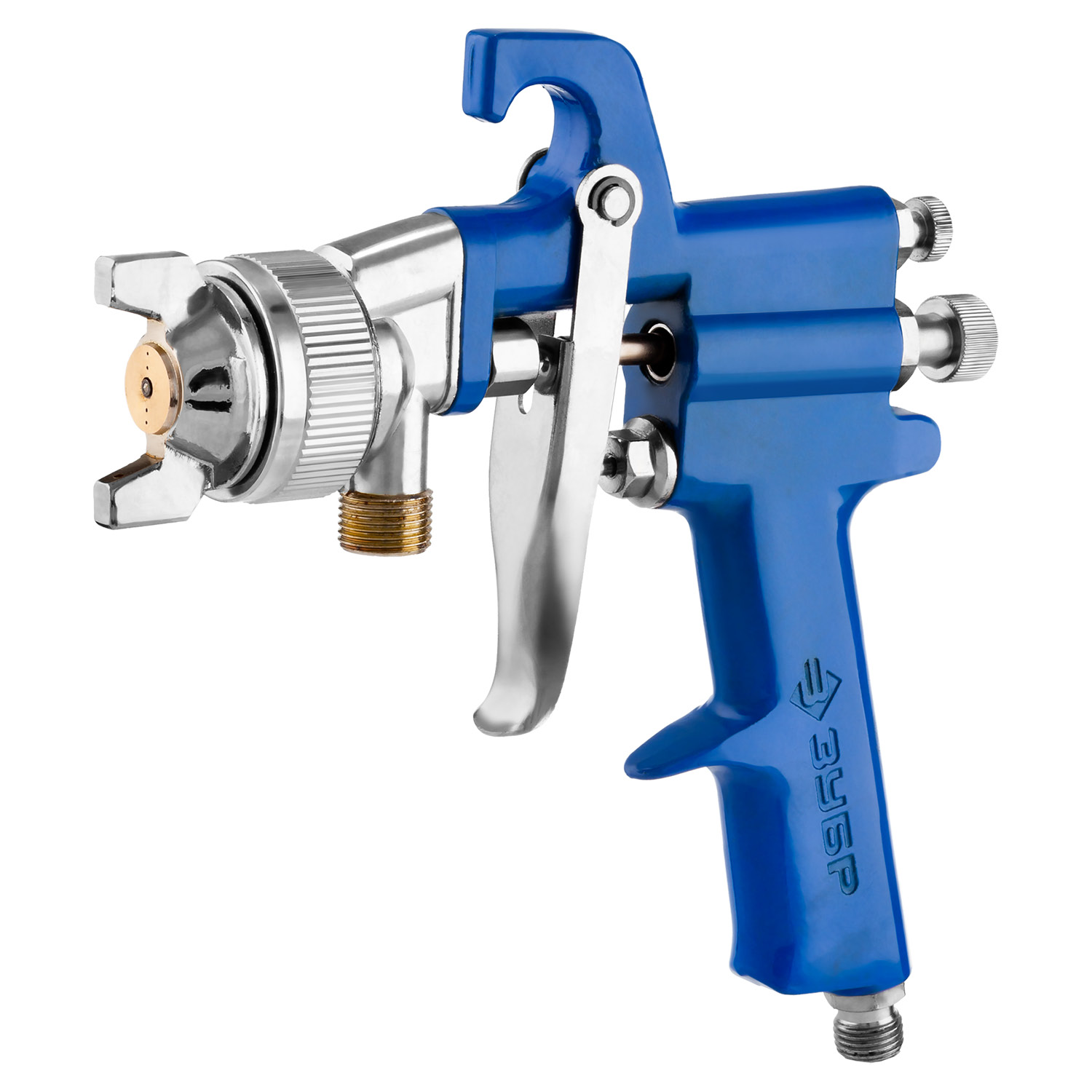 ЗУБР PRO 350N, 1.8 мм, пневматический краскопульт с нижним бачком, Профессионал (06451-1.8) — фото 5