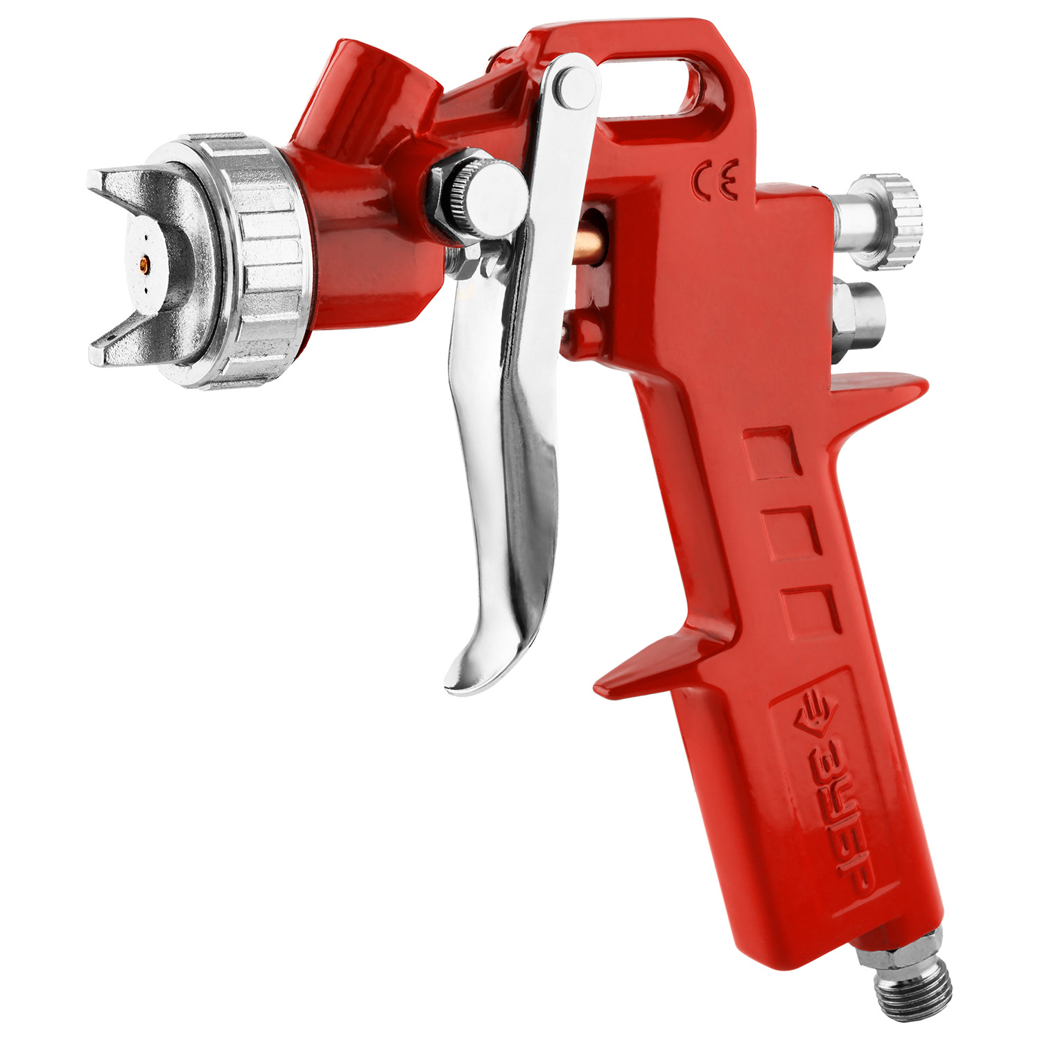 ЗУБР MS 200, 1.3 мм, пневматический краскопульт с верхним бачком (06455-1.3) — фото 5