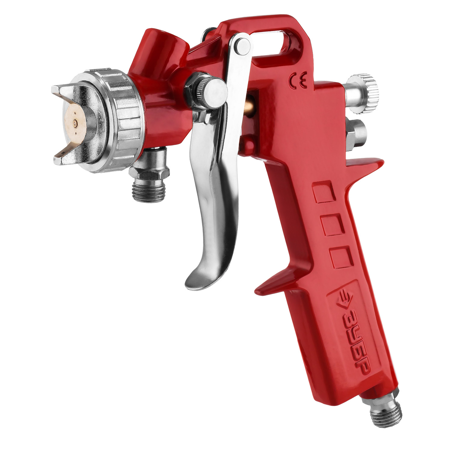 ЗУБР MS 200N, 1.3 мм, пневматический краскопульт с нижним бачком (06456-1.3) — фото 5