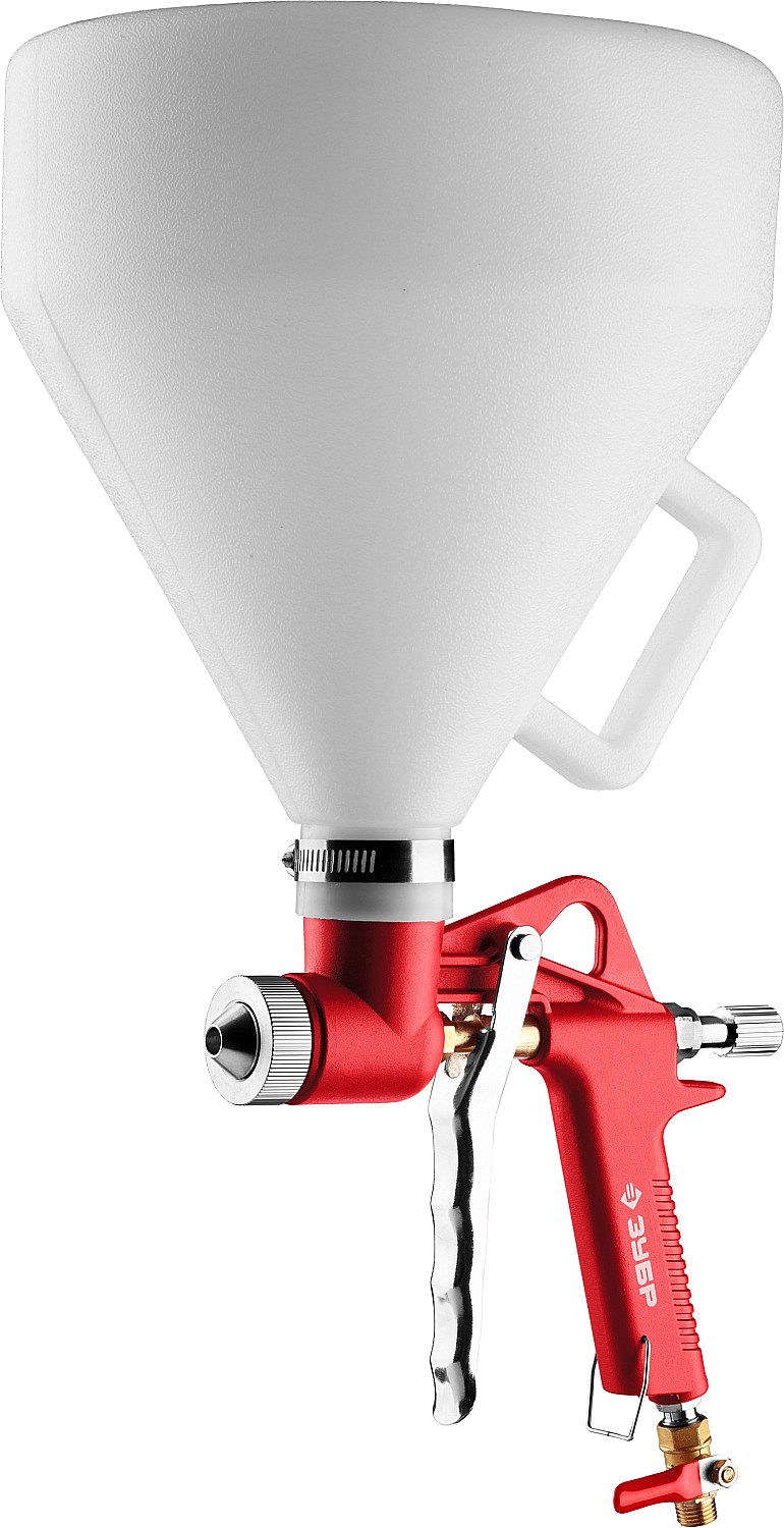 ЗУБР MKP 600, 4, 6, 8 мм, картушный пистолет для штукатурки верхний бачок (06466) — фото 2