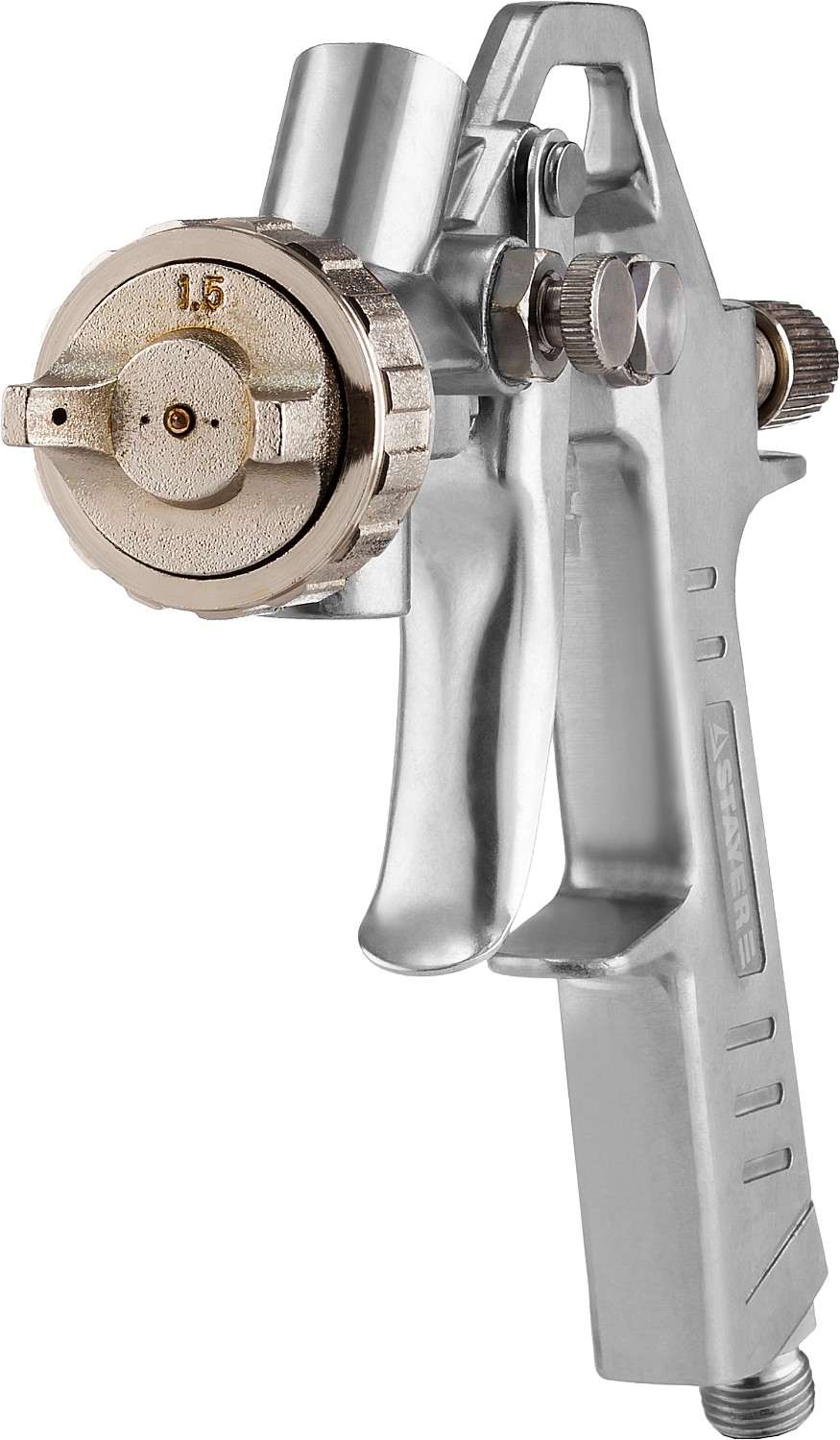 STAYER ORION G, 1.5 мм, пневматический краскопульт с верхним бачком (06471-1.5) — фото 3