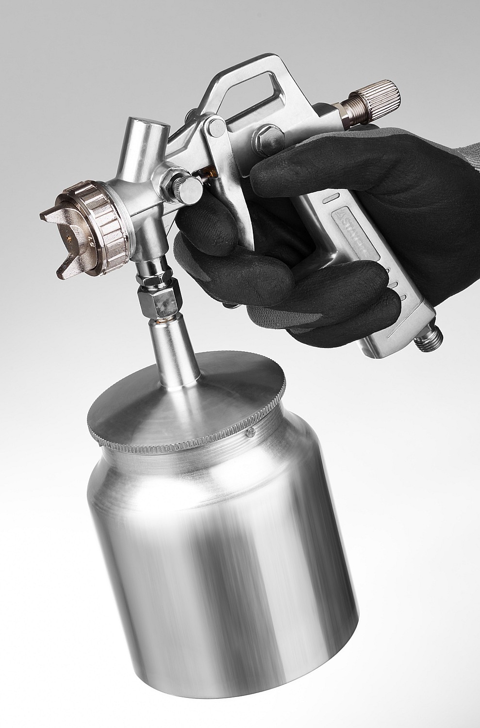 STAYER ORION S, 1.5 мм, пневматический краскопульт с нижним бачком (06472-1.5) — фото 3