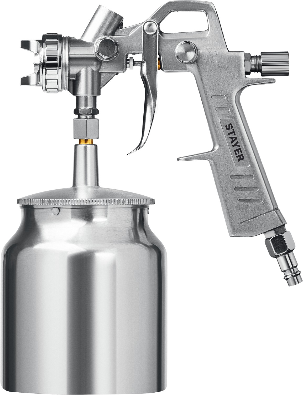 STAYER ORION-5S, 5 предметов, с нижним бачком, универсальный набор пневмоинструмента (06487-H5) — фото 2