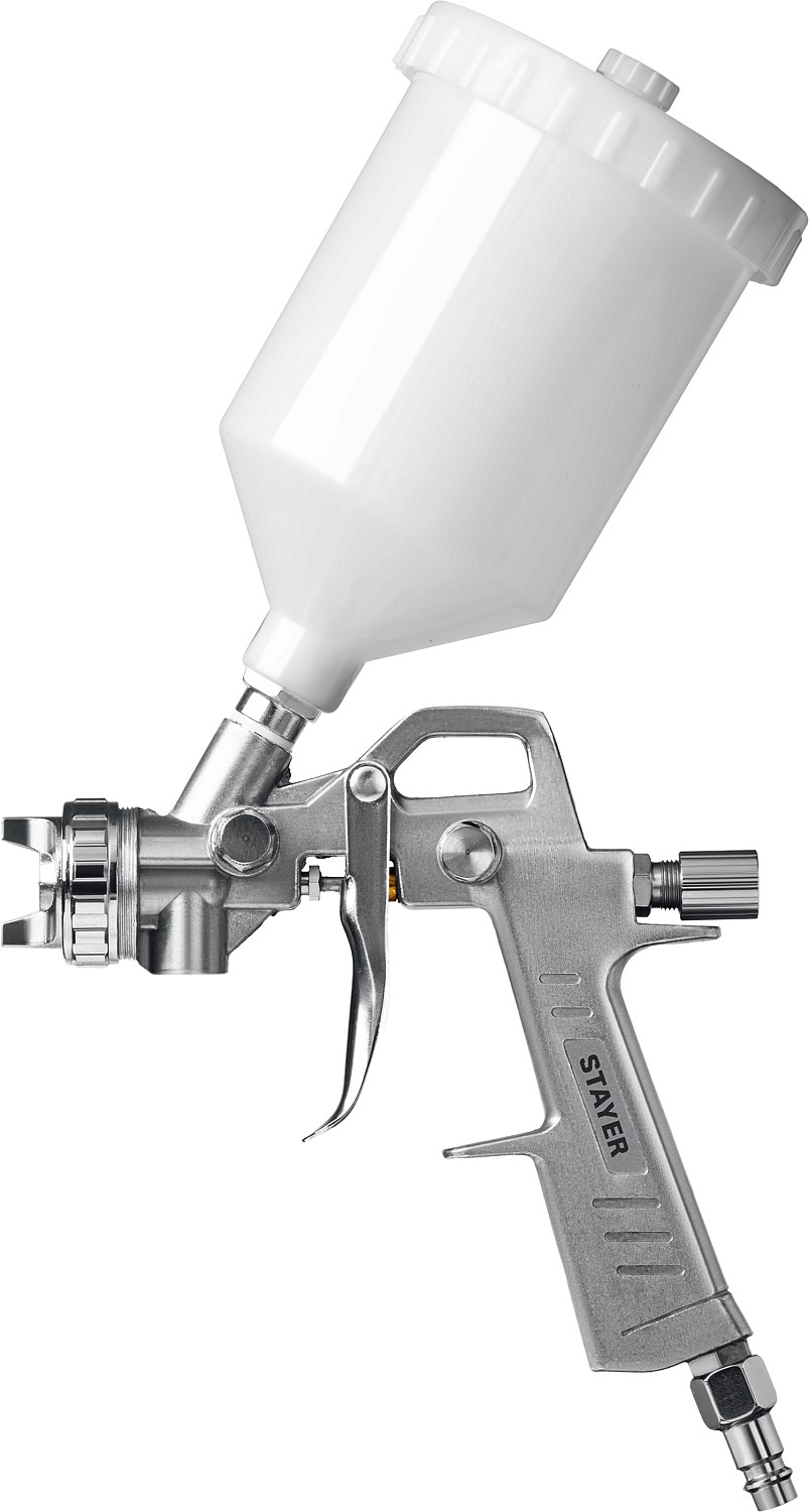 STAYER ORION-5G, 5 предметов, с верхним бачком, универсальный набор пневмоинструмента (06488-H5) — фото 2