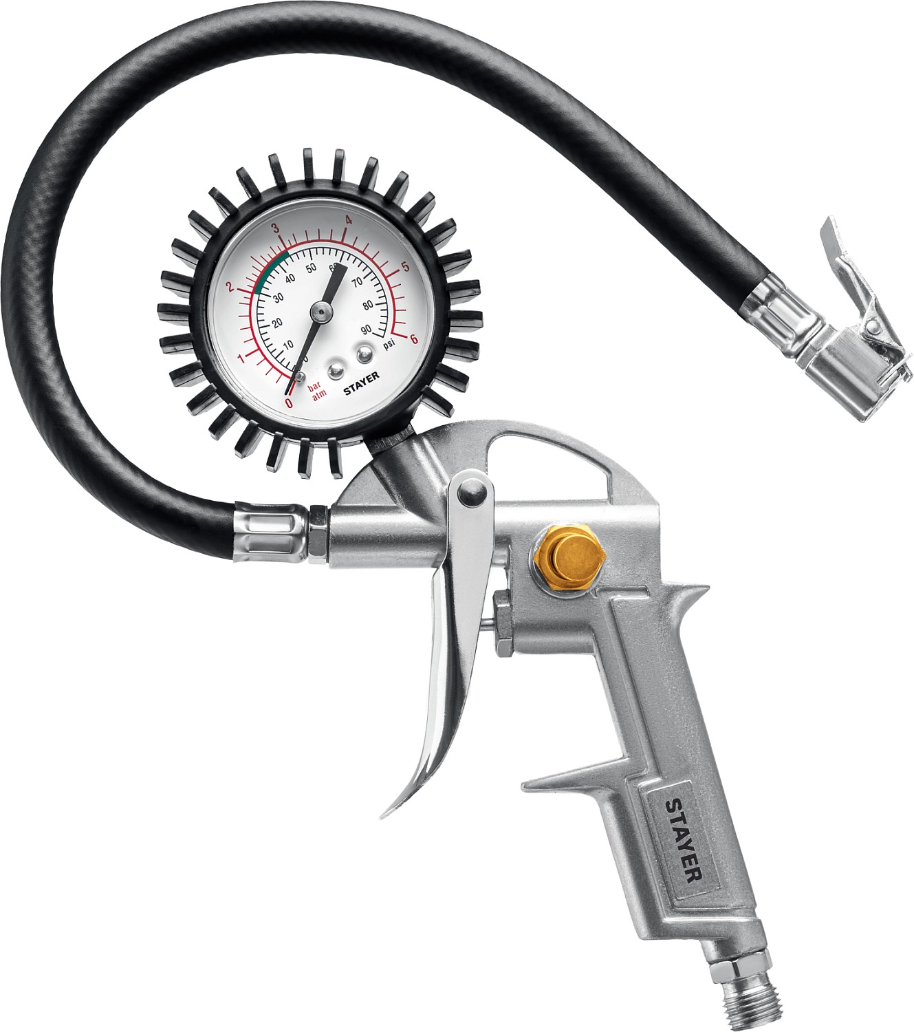 STAYER ORION-5G, 5 предметов, с верхним бачком, универсальный набор пневмоинструмента (06488-H5) — фото 3