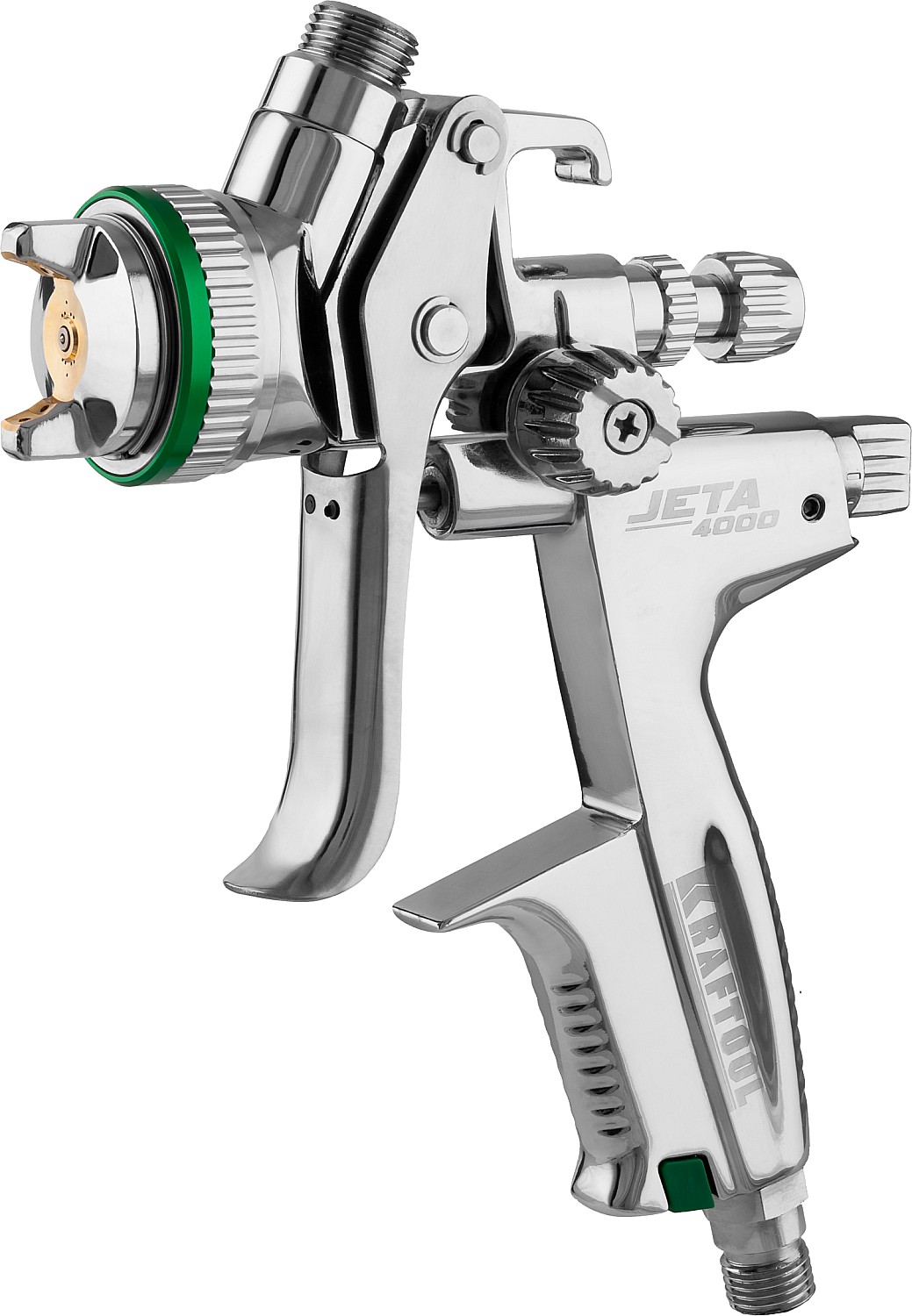 KRAFTOOL JETA 4000, HVLP, 1.3 мм, пневматический краскопульт с верхним бачком (06555-1.3) — фото 2