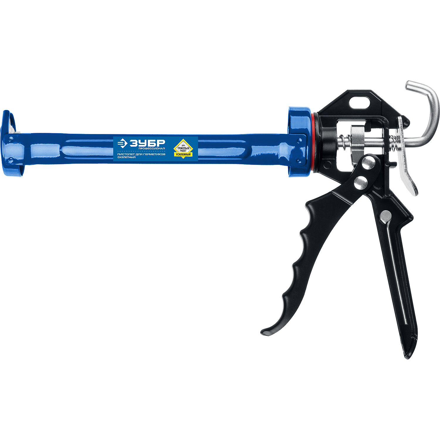 ЗУБР 310 мл, усиленный, скелетный поворотный пистолет для герметика (06635) — фото 4