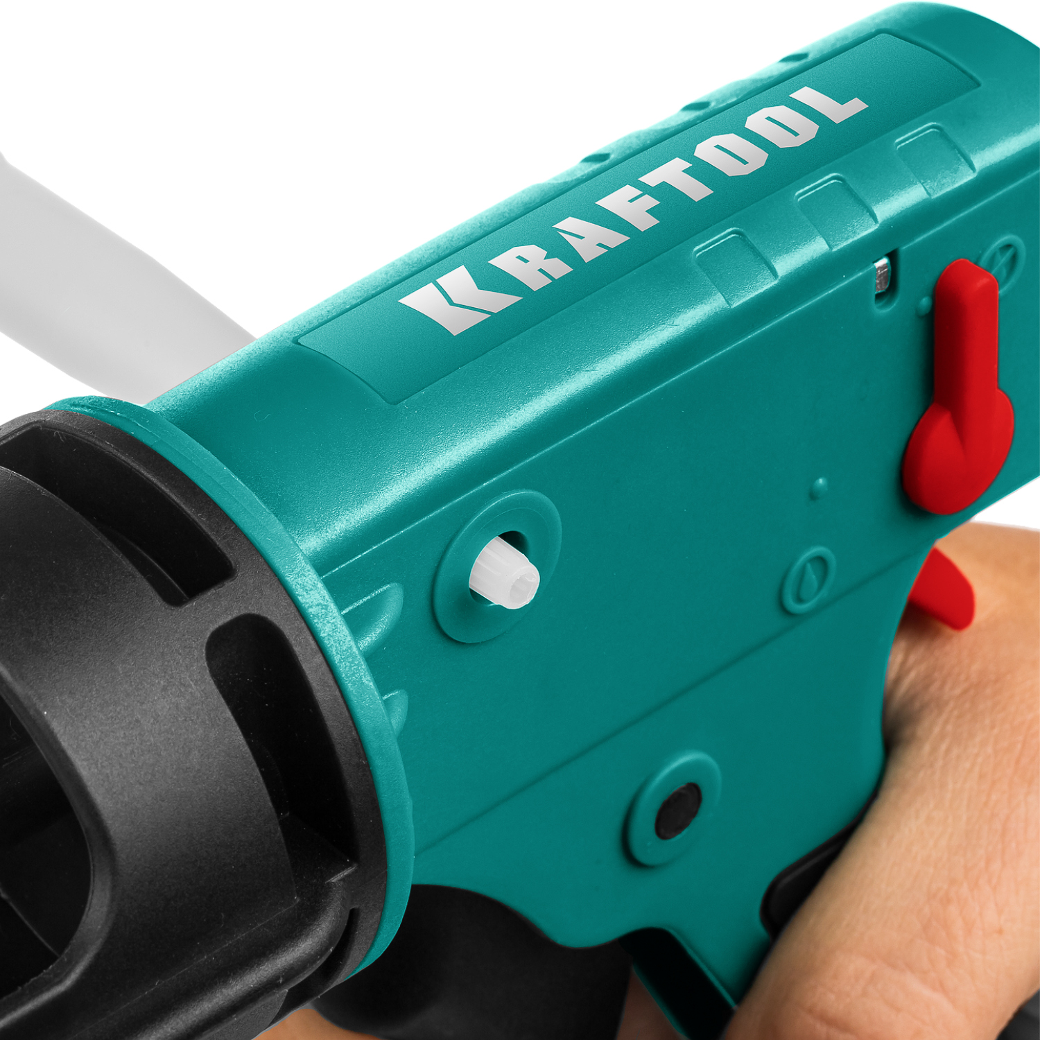 KRAFTOOL GRAND 2-in-1 310 мл, антикапельная система, скелетный пистолет для герметика (06674) — фото 6