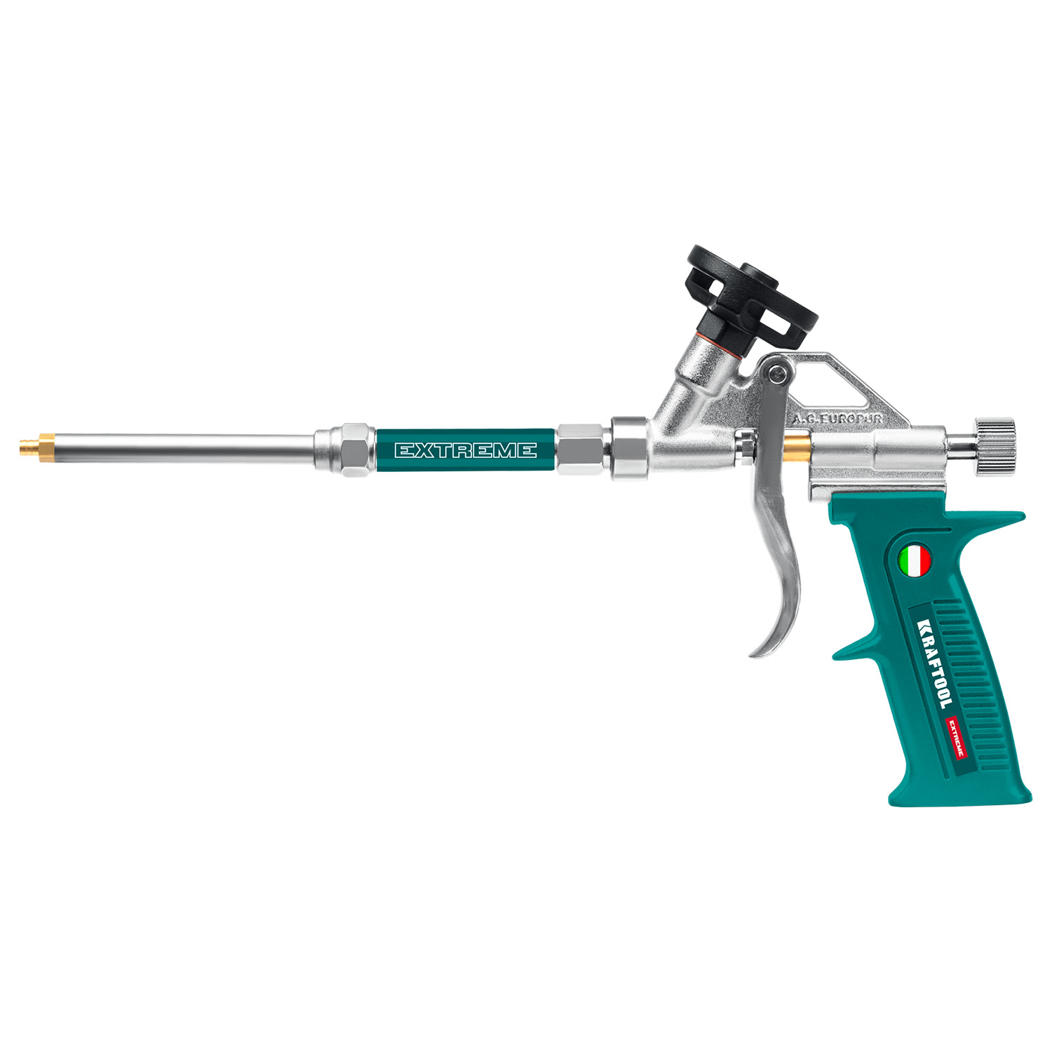 KRAFTOOL EXTREME, полностью разборный обслуживаемый пистолет для монтажной пены (06800) — фото 7