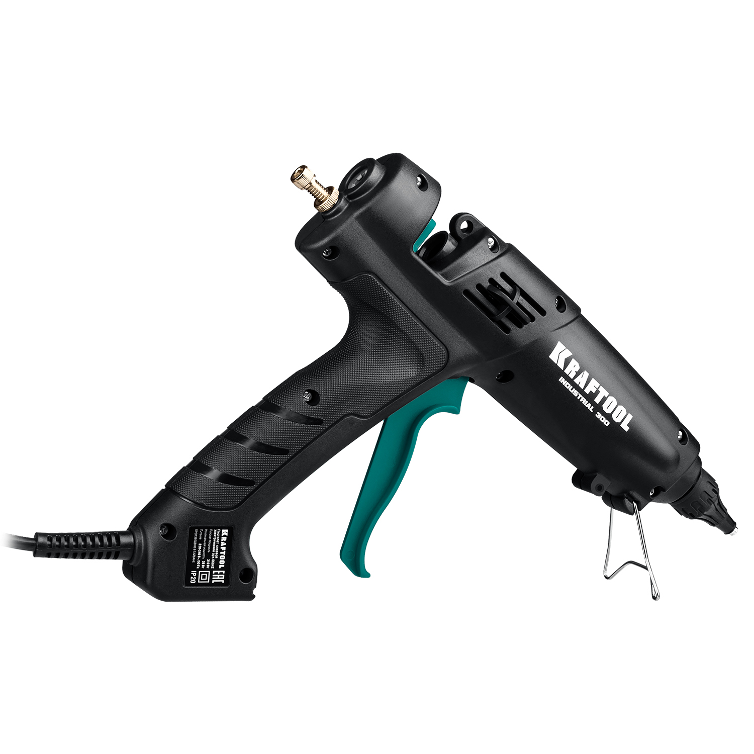 KRAFTOOL Industrial 300, d 11 - 12 мм, 45 г/мин, электрический термоклеевой пистолет (06842) — фото 10