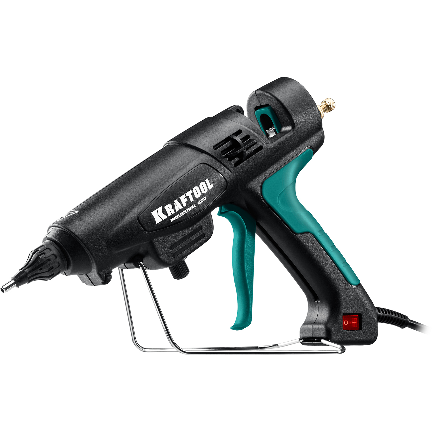 KRAFTOOL Industrial 400, d 11 - 12 мм, 50 г/мин, 130 - 230°C, электрический термоклеевой пистолет (06843-300-12) — фото 10