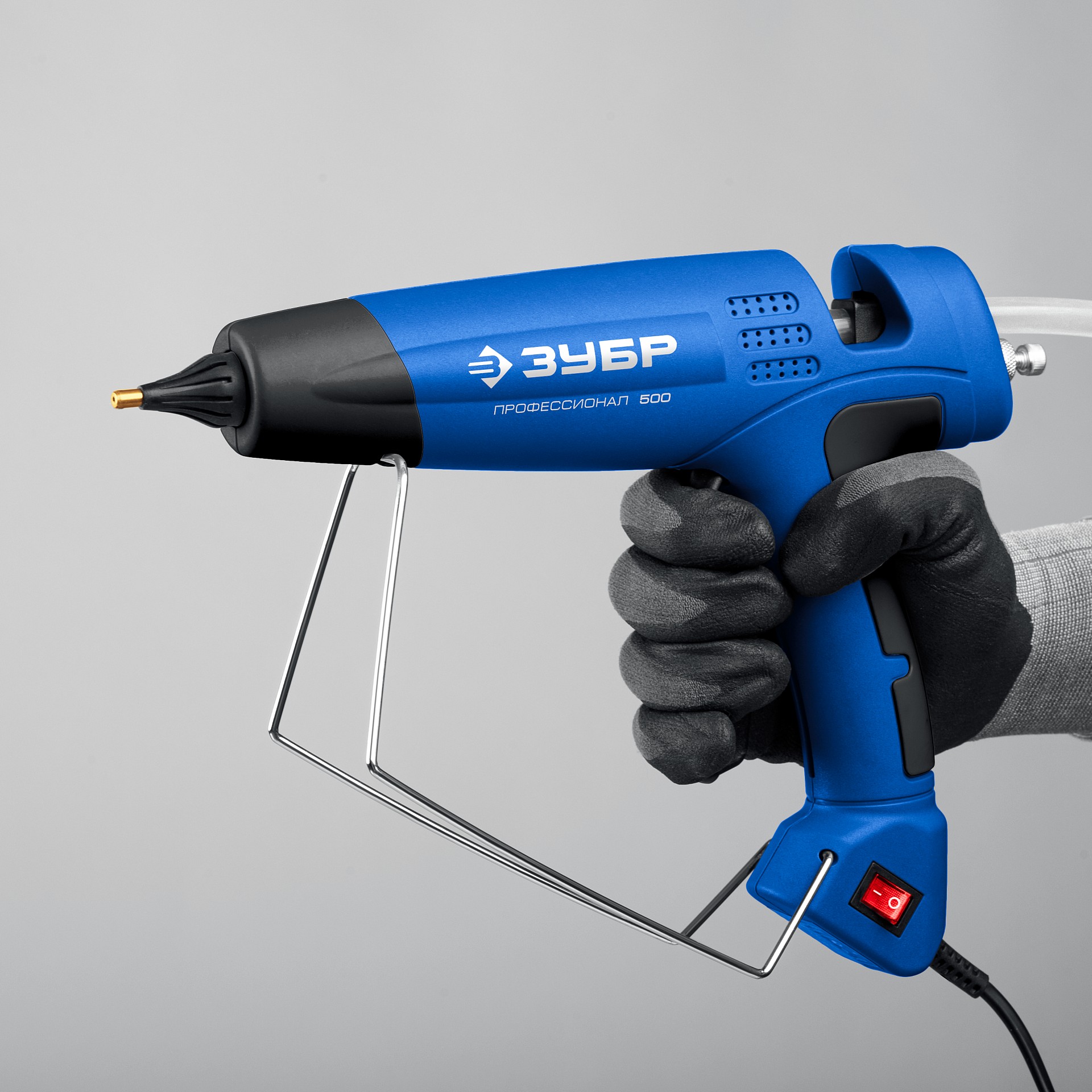 ЗУБР Профессионал 500, d11 мм, 35 г/мин, термоклеевой пистолет электрический (06859-11) — фото 3