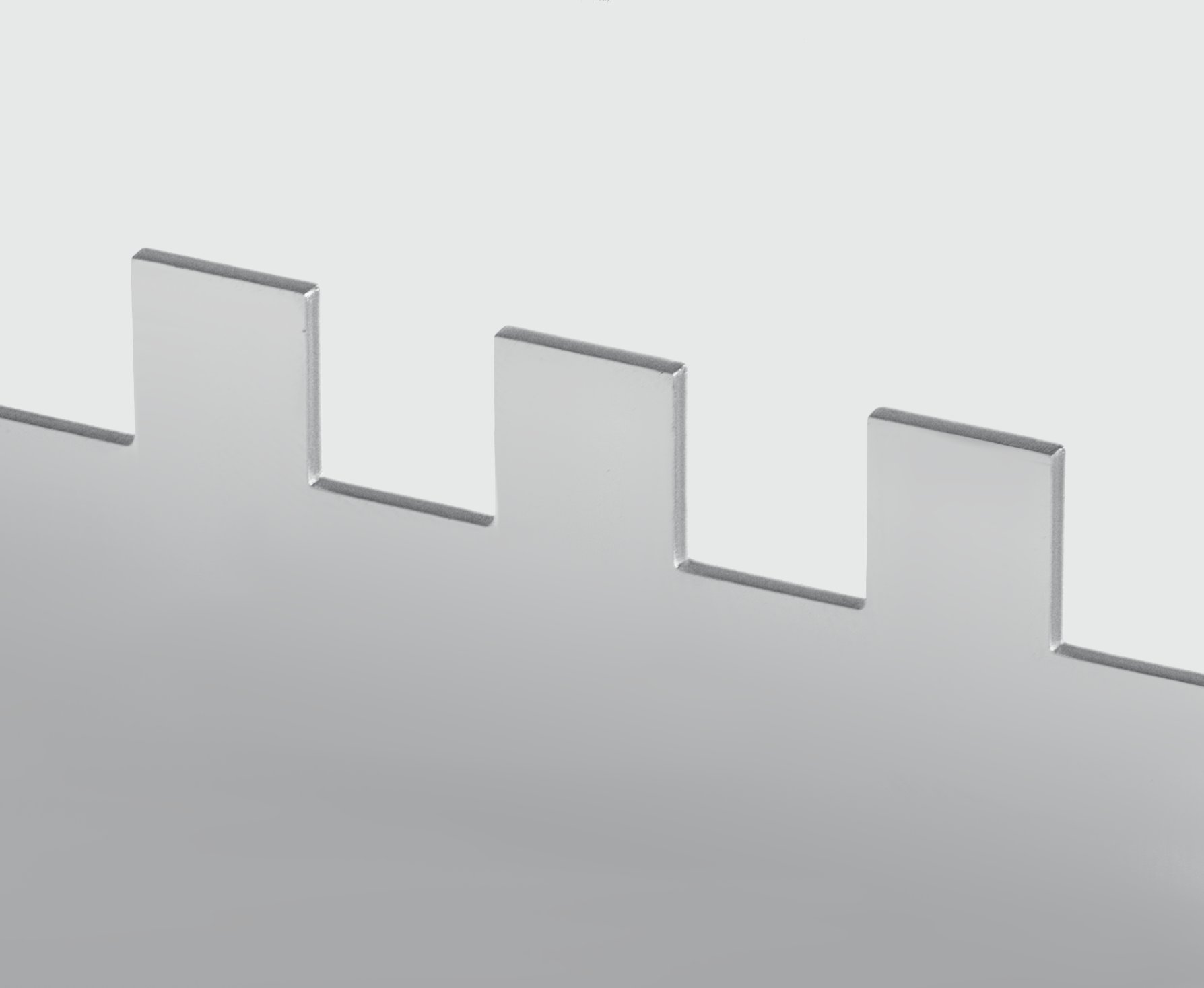 KRAFTOOL BUNKER-4 зуб 8, 10, 12 мм, полукруг 10х20 мм, нерж. сталь, Раздвижная гребенка для плитки (08081) — фото 7