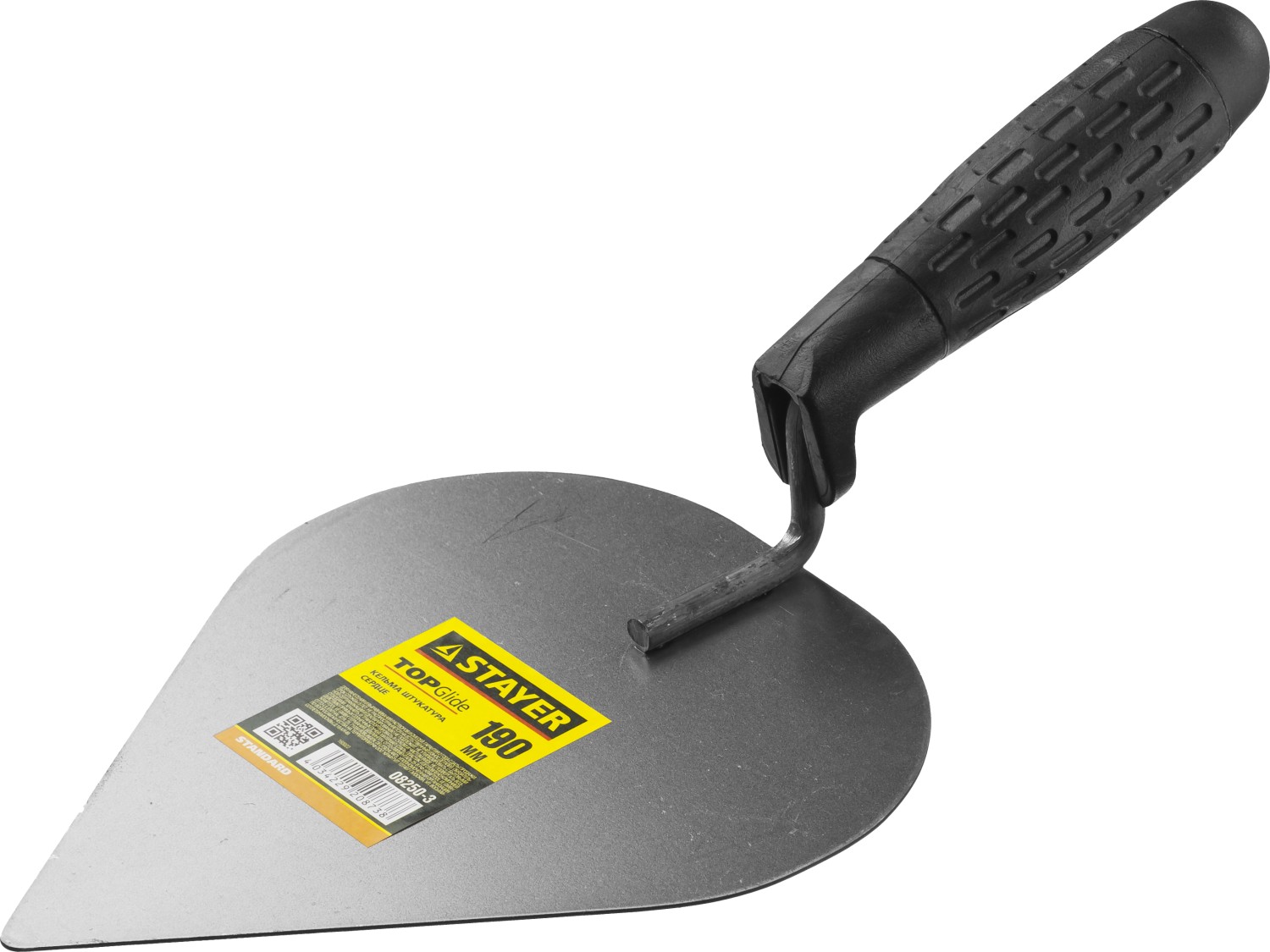 STAYER 190 x 150 мм, пластиковая ручка, кельма штукатура (08250-3) — фото 3