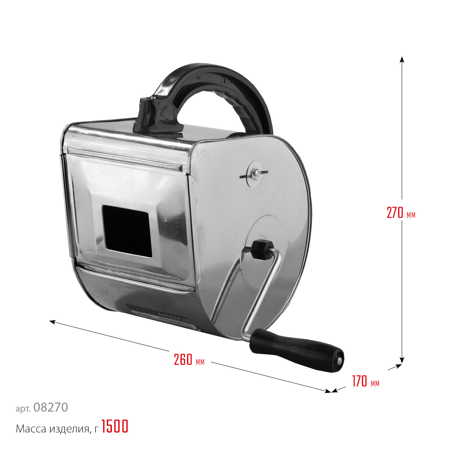STAYER 2.5 л, разбрызгиватель для строительных смесей, Professional (08270) — фото 4