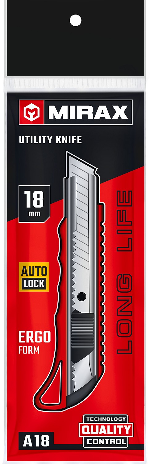 MIRAX 18 мм, нож с автостопом (09127) — фото 5