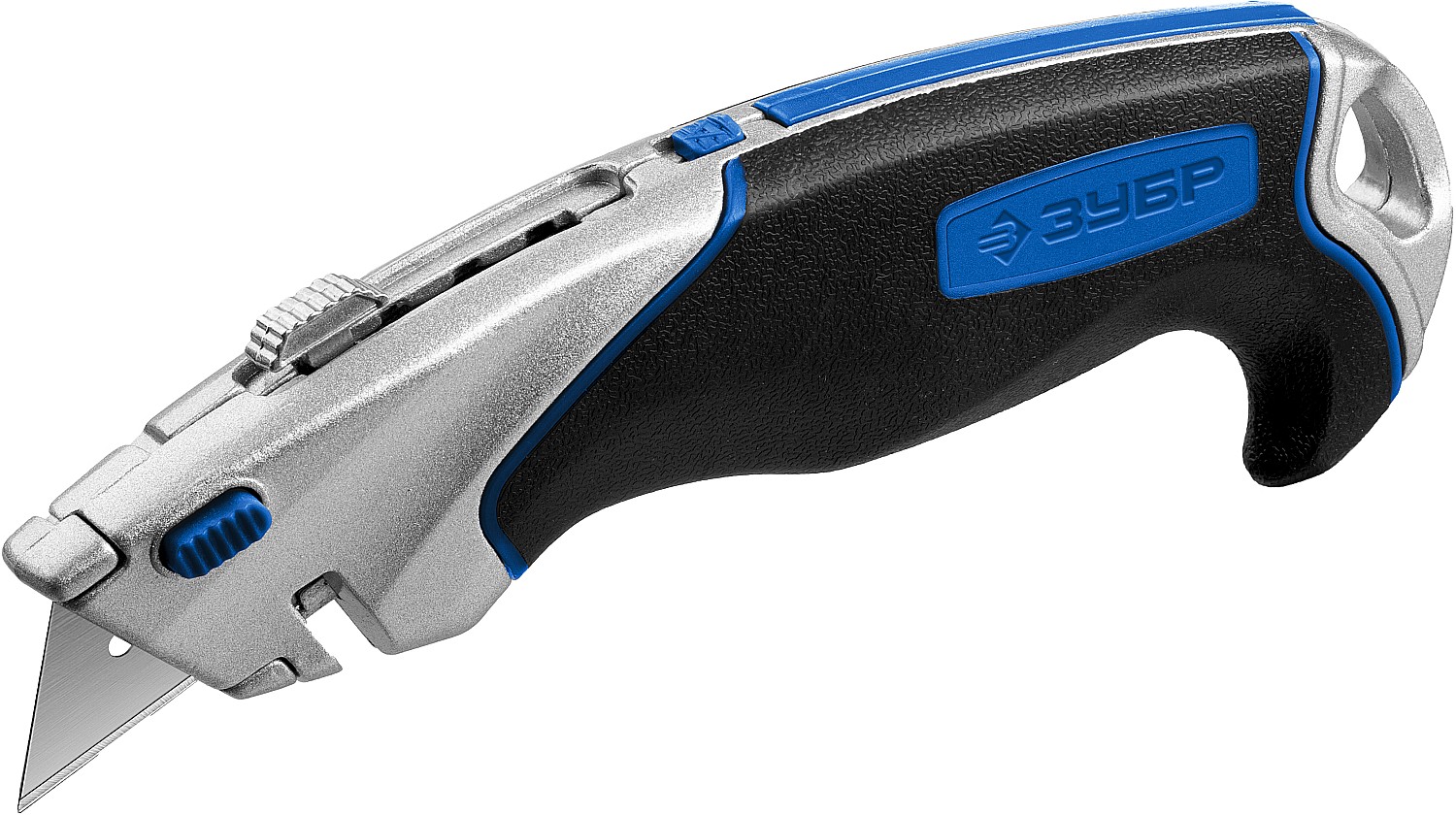 ЗУБР А24, с автостопом, универсальный нож, Профессионал (0923) — фото 3