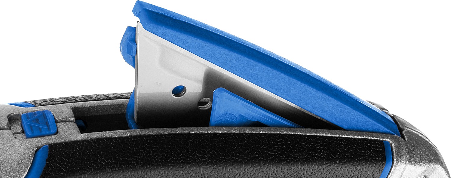 ЗУБР А24, с автостопом, универсальный нож, Профессионал (0923) — фото 4