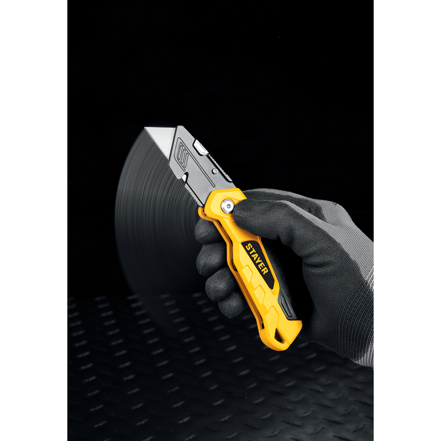 STAYER Hercules-А24, универсальный металлический нож с трапециевидным лезвием (0946) — фото 10