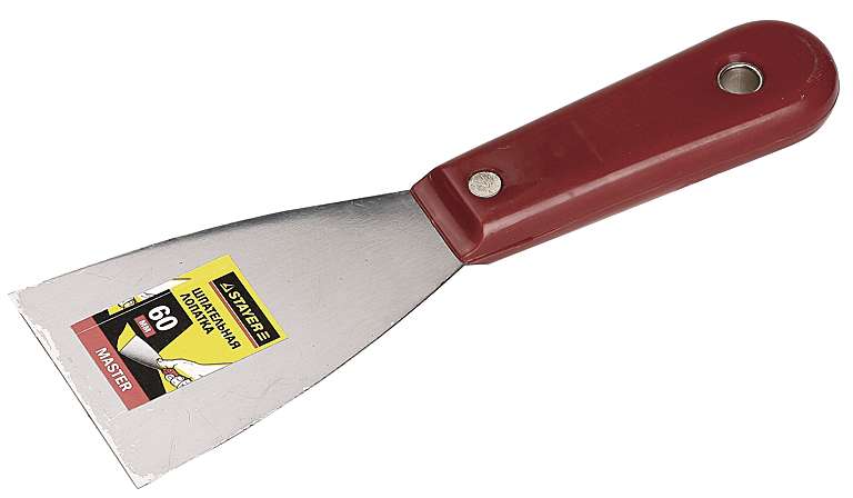 STAYER MAXFlat, 60 мм, пластиковая ручка, стальной, шпатель (1003-060) — фото 3