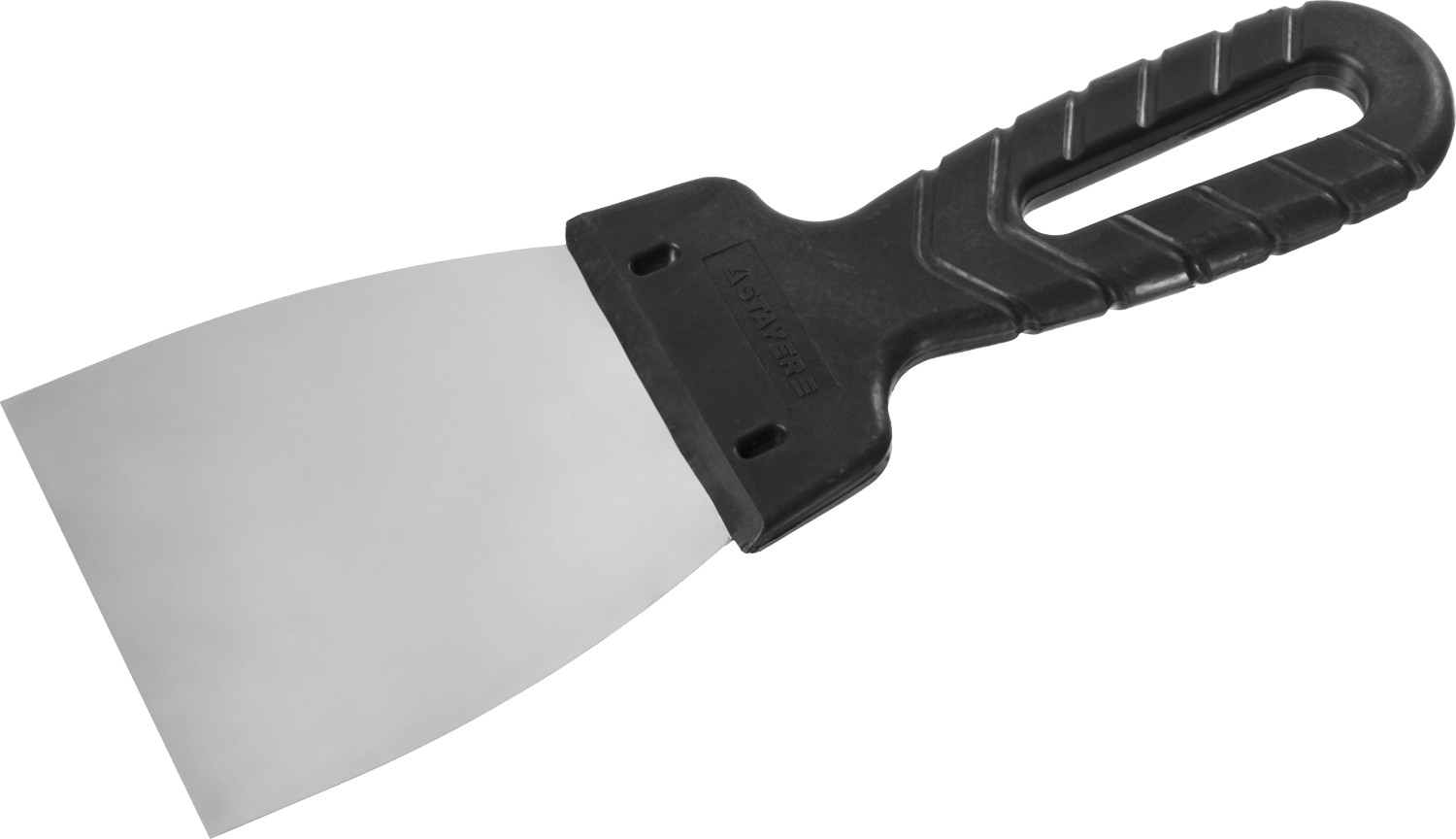 STAYER PROFlat, 80 мм, пластиковая ручка, нержавеющий шпатель, Professional (1008-08)