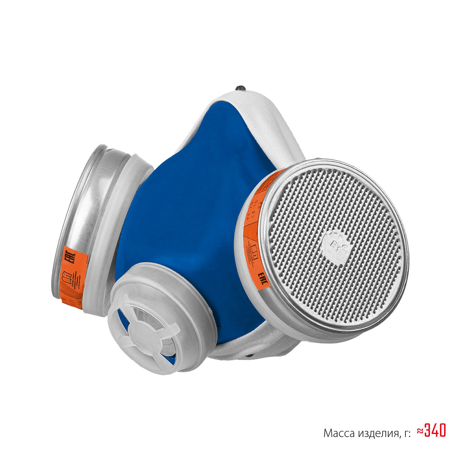 ЗУБР РПГ-67, с фильтрами А1, респиратор противогазовый, Профессионал (11140) — фото 3