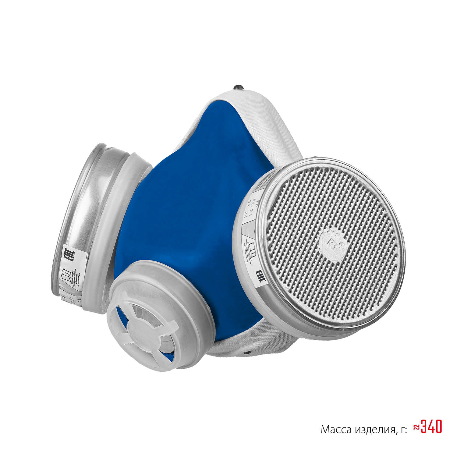 ЗУБР РПГ-67, с фильтрами В1, респиратор противогазовый, Профессионал (11145) — фото 4