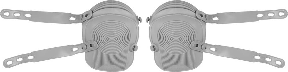 ЗУБР ФОРТ влагостойкие с цельнолитой резиновой чашкой, противоскользящая поверхность, наколенники защитные ПРОФЕССИОНАЛ (11520) — фото 2