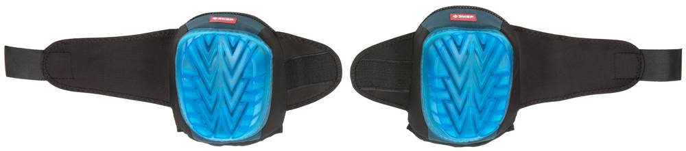 ЗУБР ЭКСПЕРТ гелевая вставка, объёмная пластиковая накладка, защита от скольжения, наколенники защитные, ПРОФЕССИОНАЛ (11522) — фото 2