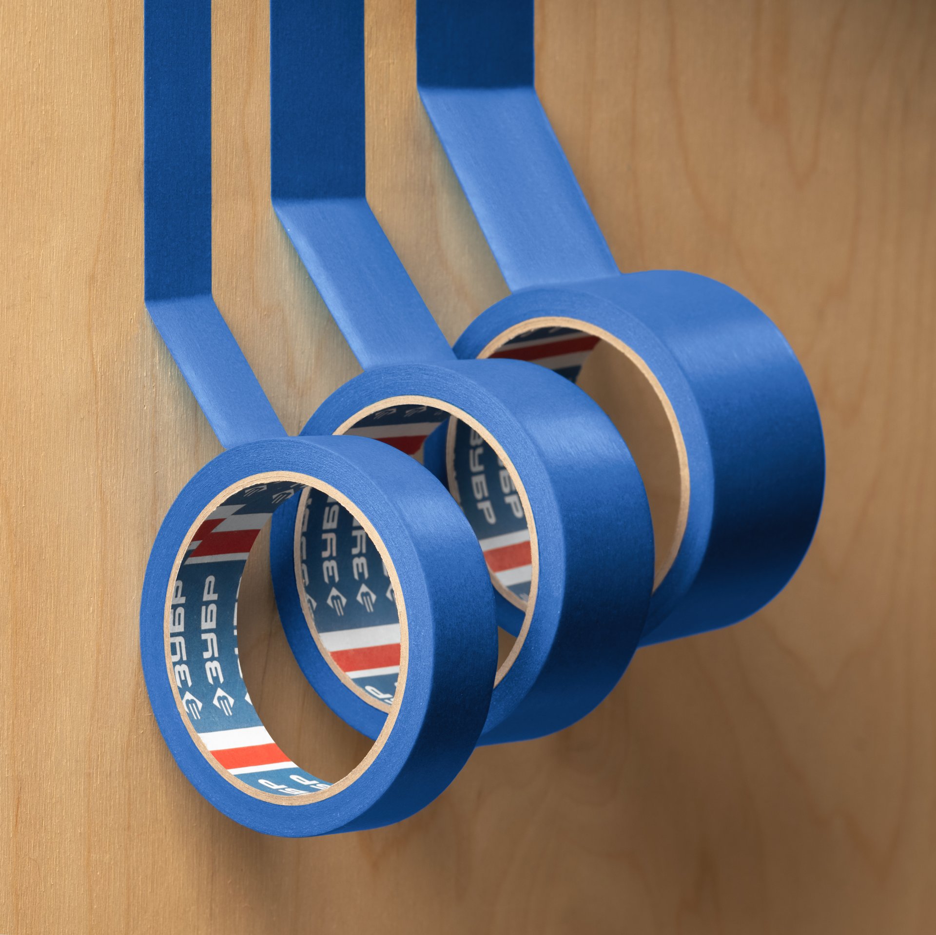 ЗУБР №100 48 мм х 25 м, для гладких и слегка шероховатых поверхностей, малярная лента, Профессионал (12141-48) — фото 3