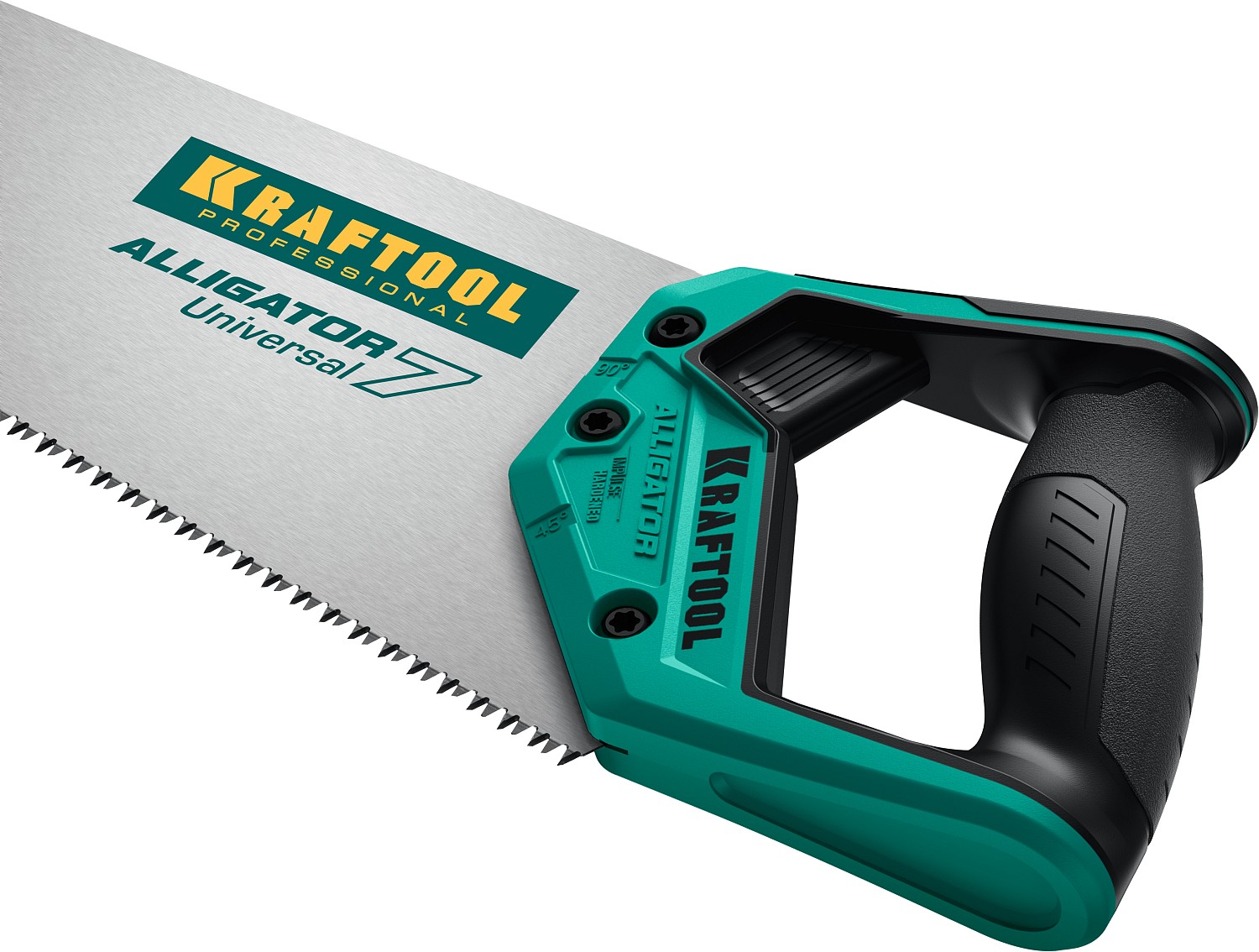 KRAFTOOL Alligator Universal 7, 400 мм, универсальная ножовка (15004-40) — фото 2