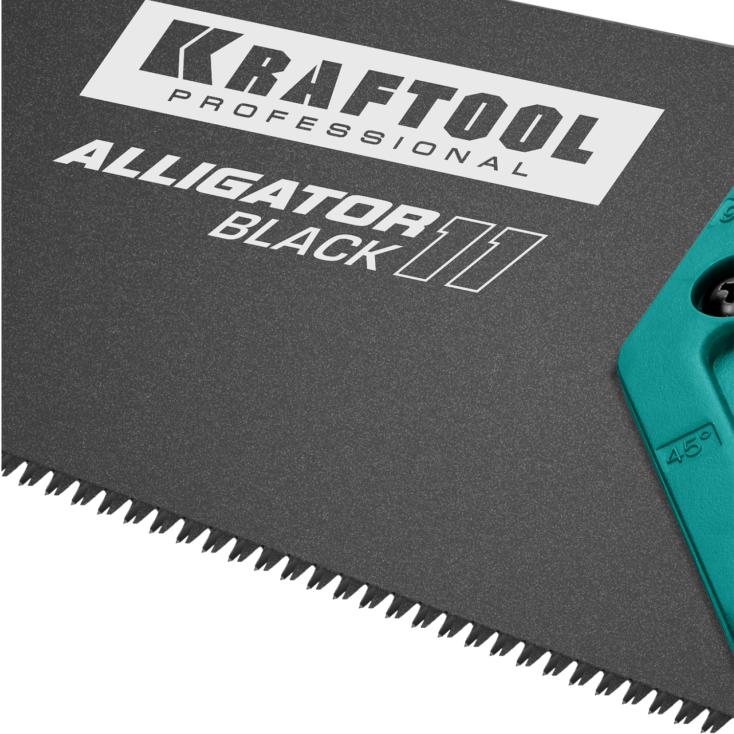 KRAFTOOL Alligator Black 11, 450 мм, ножовка для точного реза (15205-45) — фото 3