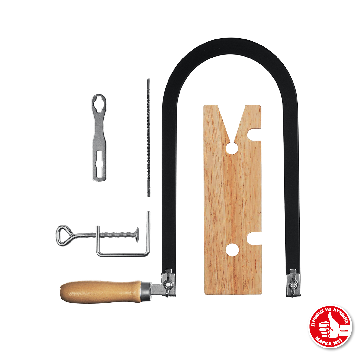 ЗУБР 130 х 250 мм, 10 предм., набор для выпиливания (15311) — фото 5