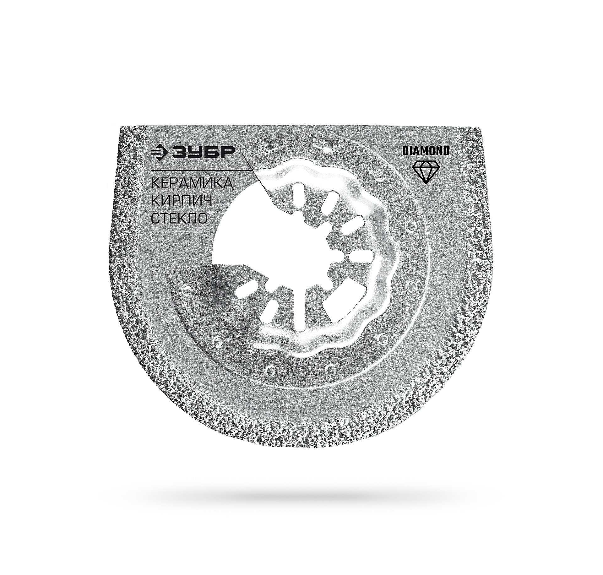 ЗУБР DIAMOND 65x2.2 мм полотно дисковое с алмазным зерном Р40: керамика, мрамор, стекло, кирпич, StarQuick (15584-65)