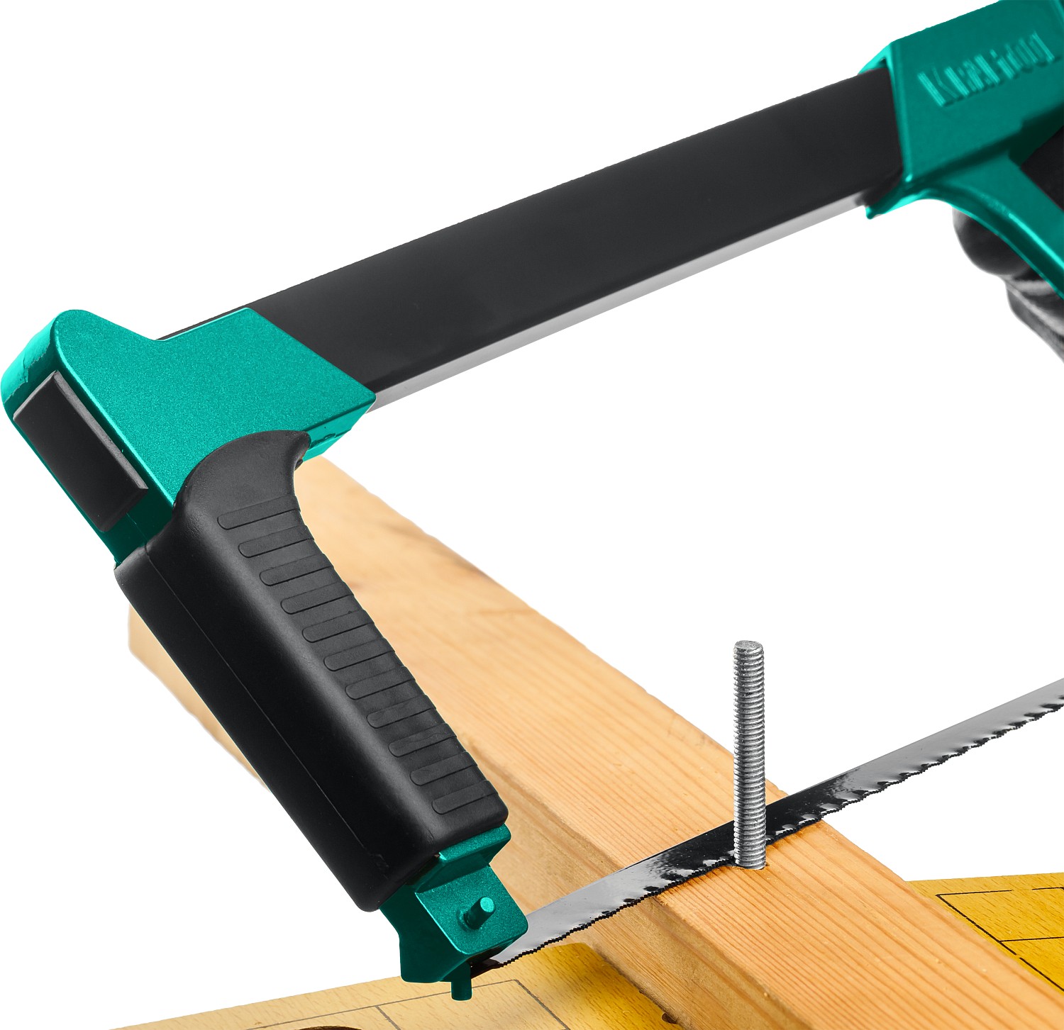 KRAFTOOL GRAND, 300 мм, обрезиненная ручка, полотно Bi-Metal, ножовка по металлу (15801) — фото 3