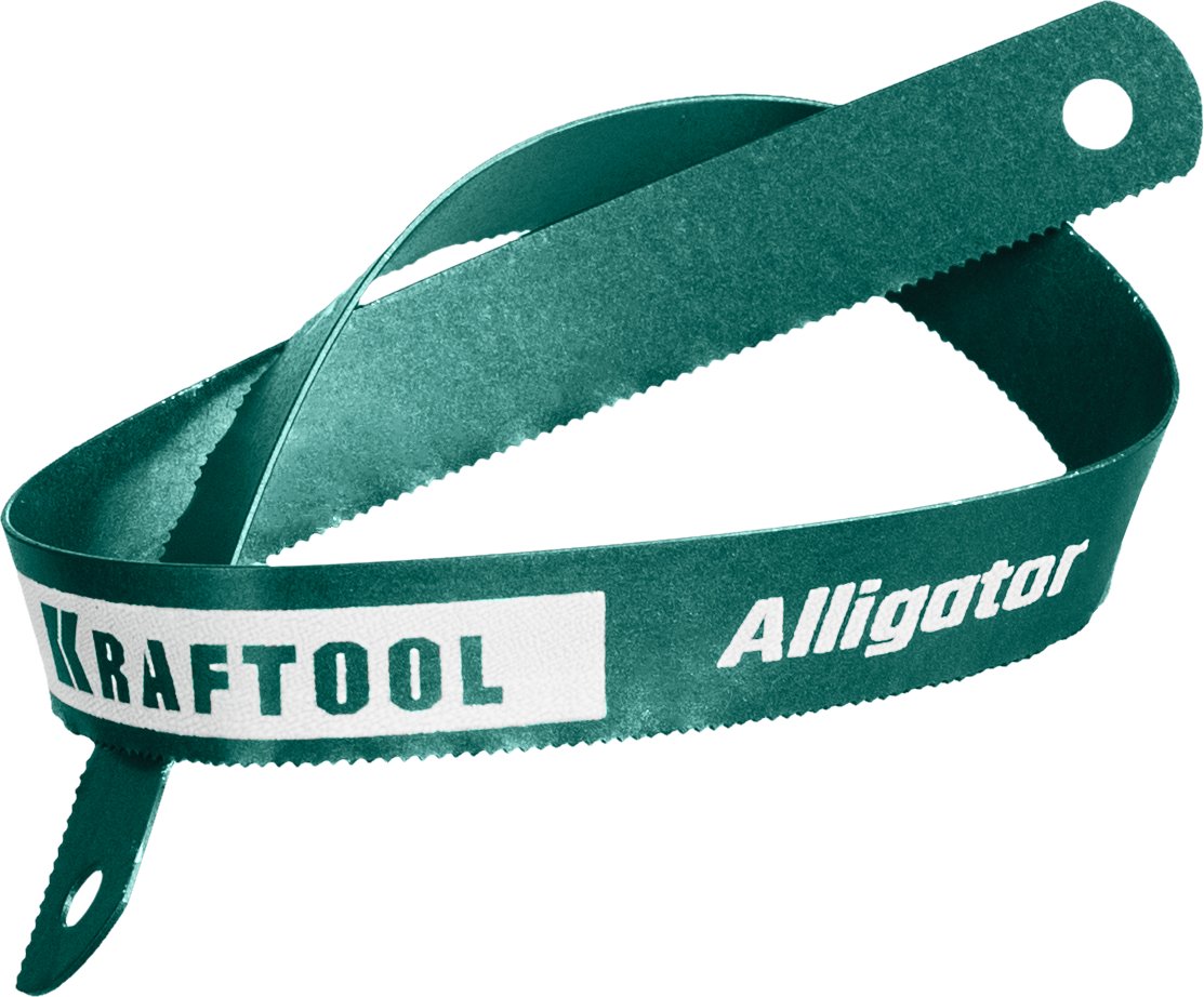 KRAFTOOL Alligator-18, 18 TPI, 300 мм, биметаллическое гибкое полотно по металлу (15942-18-S10) — фото 3