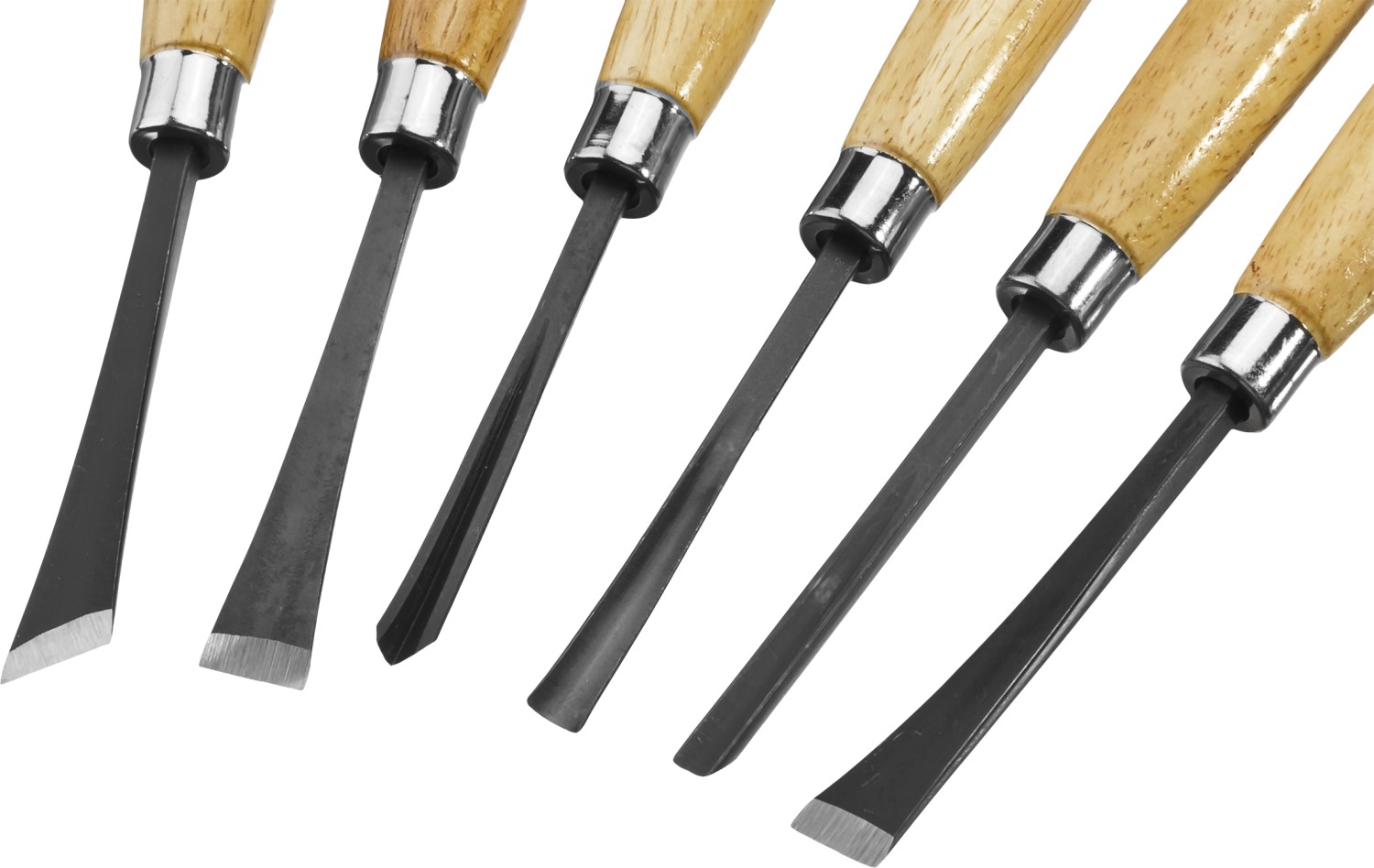 STAYER MaxCut 6 предм, набор фигурных стамесок-резцов по дереву (1832-H6) — фото 2