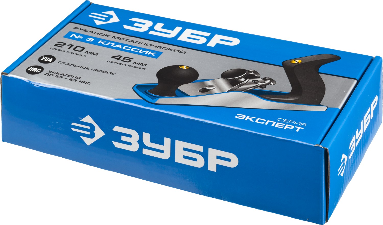 ЗУБР 210 х 55 мм, №3, металлический рубанок, Профессионал (18500) — фото 7