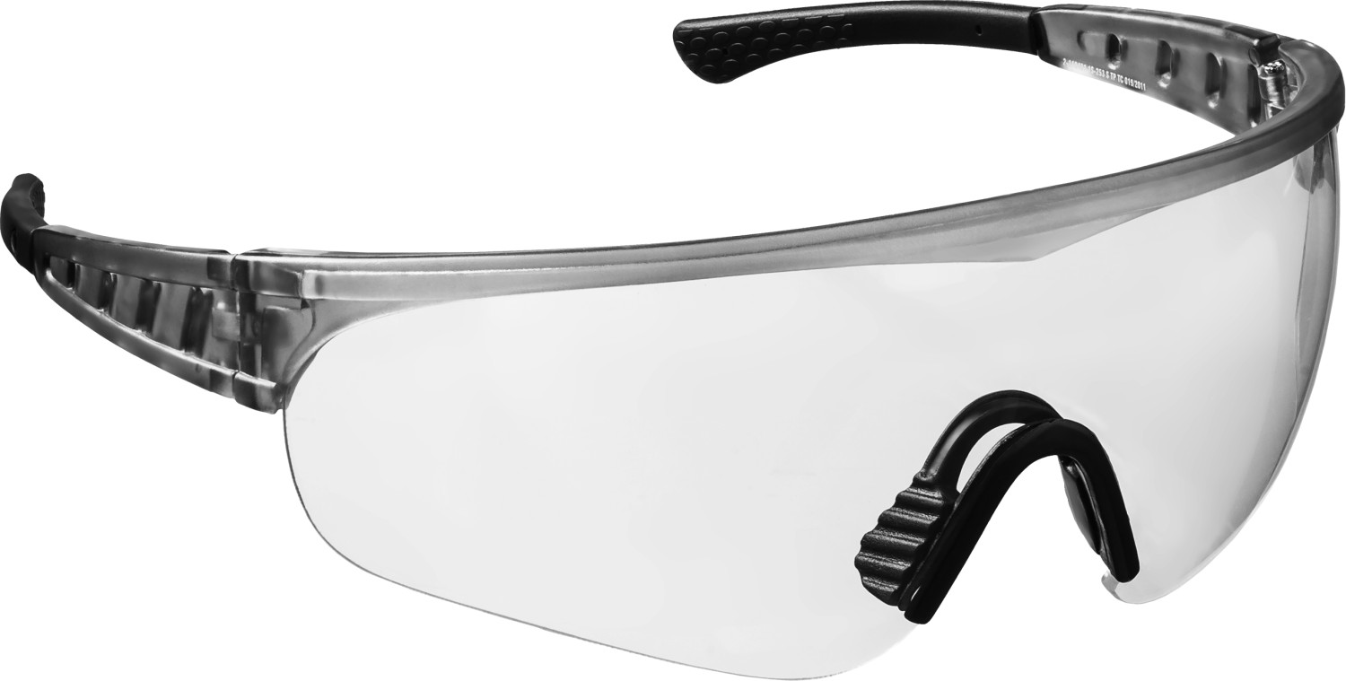 STAYER HERCULES прозрачные защитные очки, открытые, оптический класс 1, Professional (2-110431)