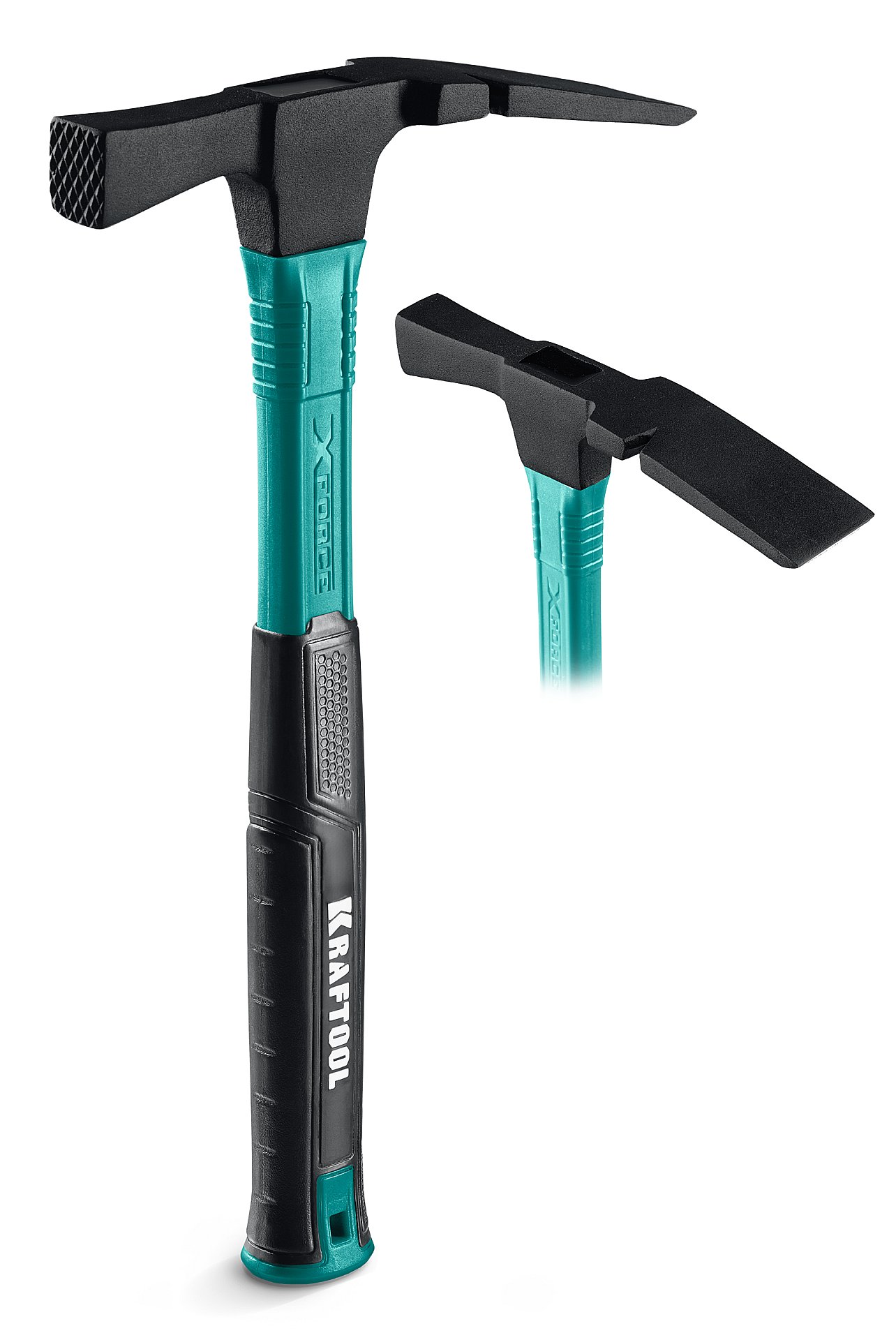 KRAFTOOL X-FORCE B 600 г, молоток каменщика широкий (20193)