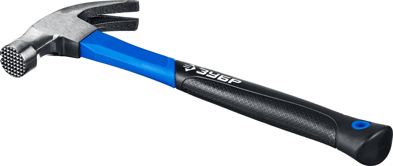 ЗУБР 450 г, столярный молоток-гвоздодёр, Профессионал (20356-450) — фото 3