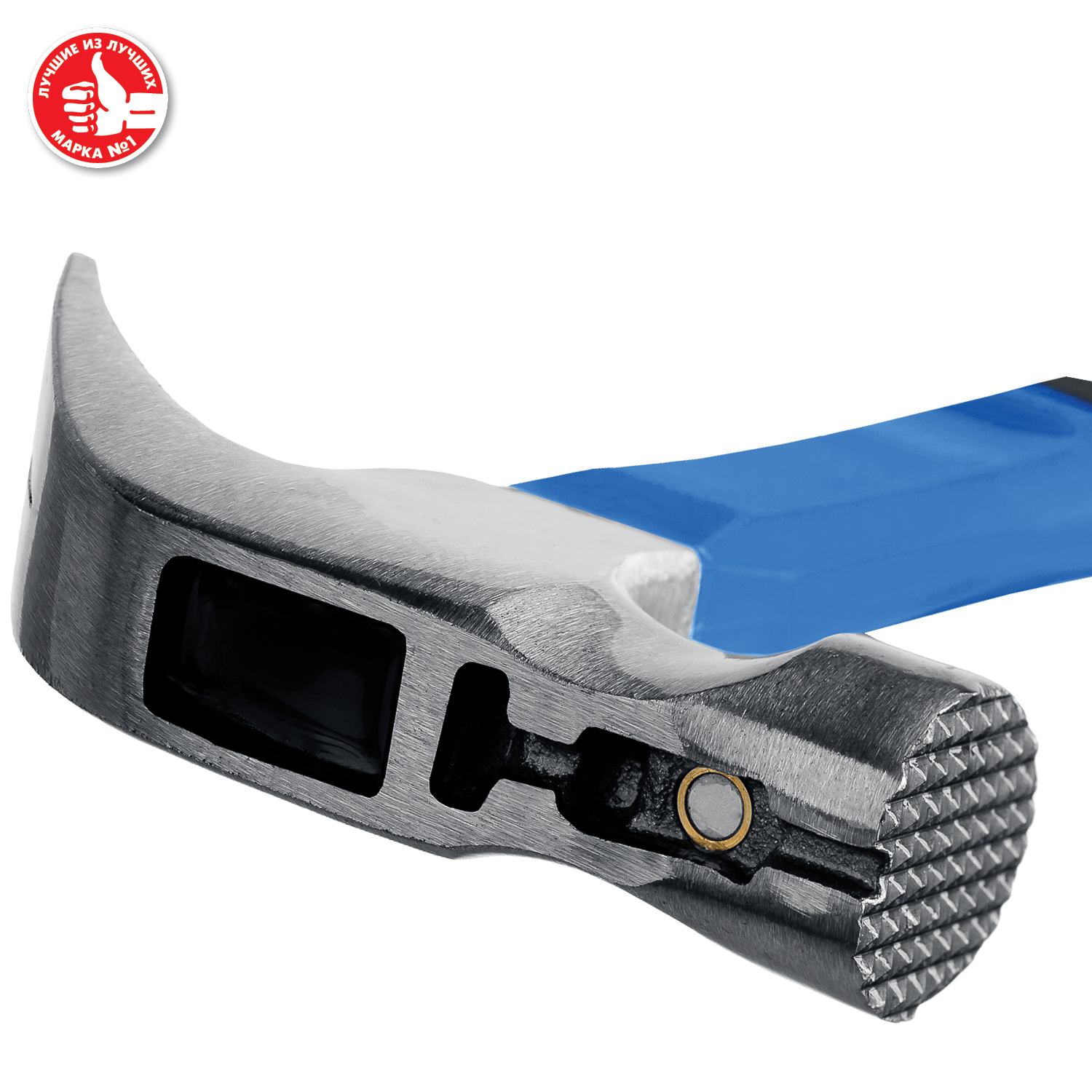 ЗУБР 450 г, столярный молоток-гвоздодёр, Профессионал (20356-450) — фото 6