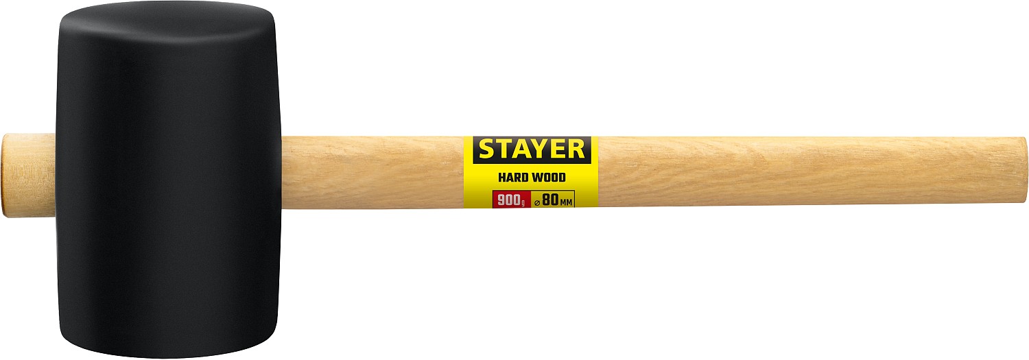 STAYER 900 г, чёрная резиновая киянка (20505-90) — фото 4